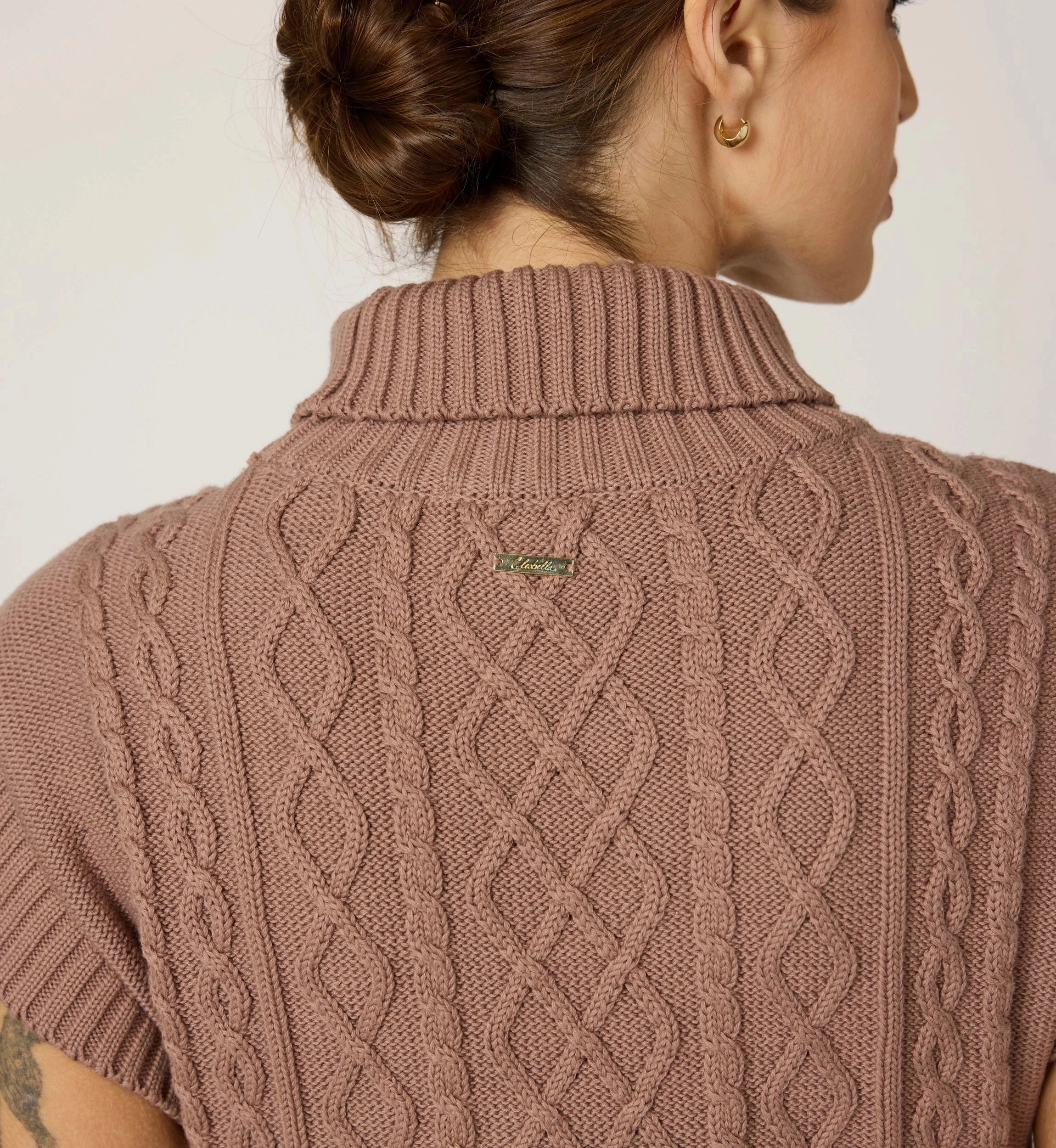 Shana Midi Dress | Woodrose HypoallergenicMaterial NonSlip Grip Tape