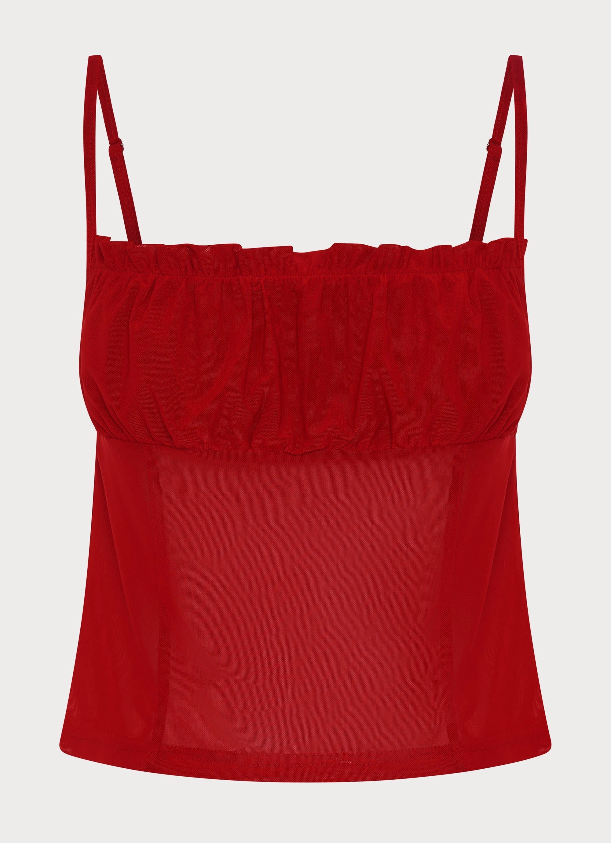 Neutral Tone Palette Dionne Top - Red