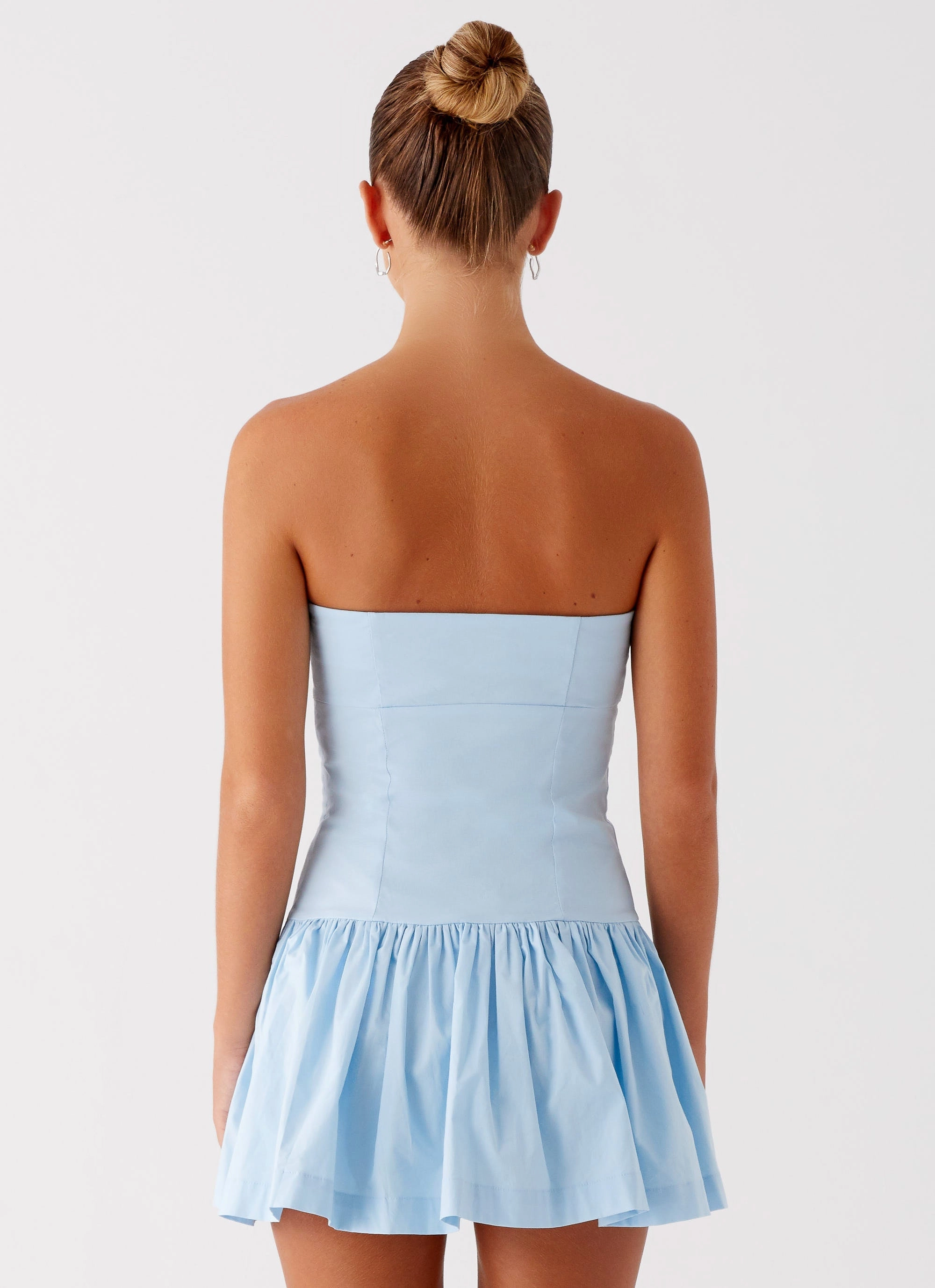 Fashionable And Functional Riviera Mini Dress - Blue