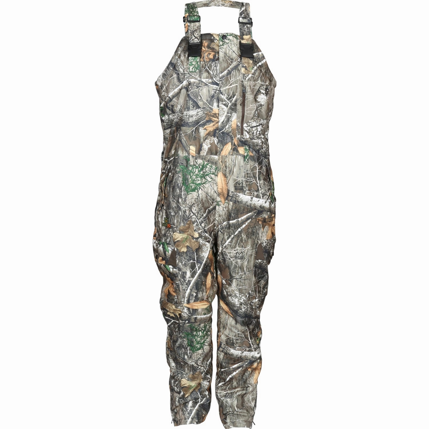 Rocky Mens Stratum Insulated Waterproof Realtree Edge Polyester Bib Overall Flexible Knit Rubberized Trims