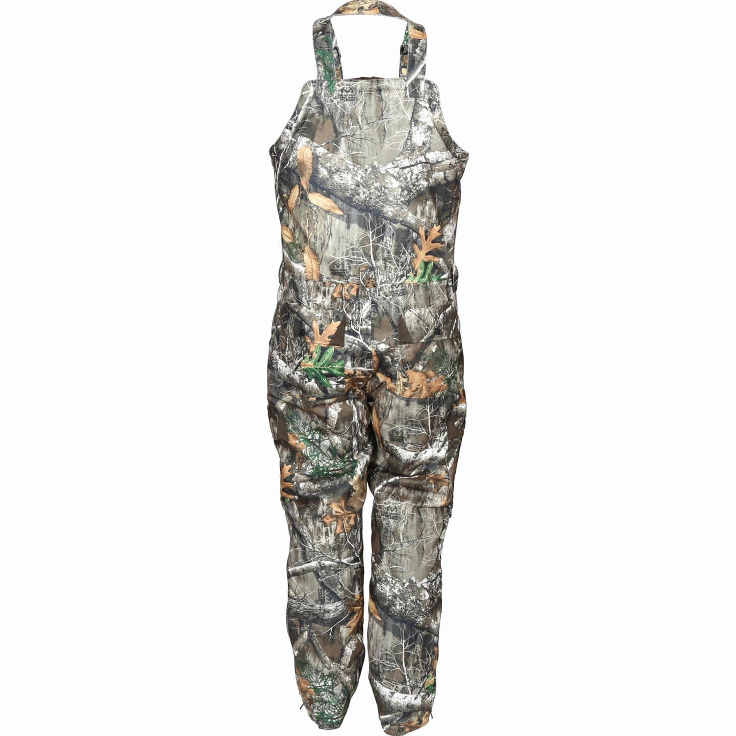 Functional Look NonRestrictiveFit Rocky Mens Stratum Insulated Waterproof Realtree Edge Polyester Bib Overall