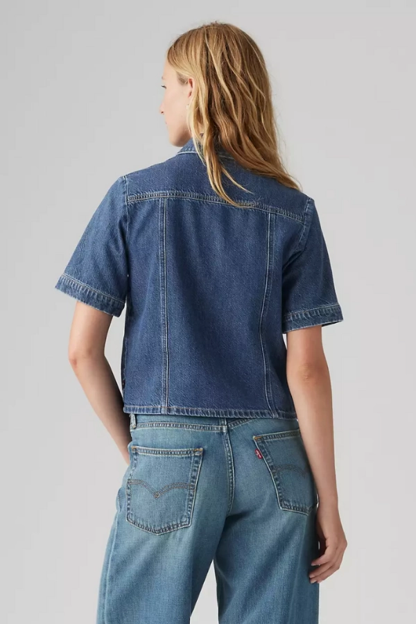 Bold Patterns Levi's Rinoa Shirt - Medium Wash