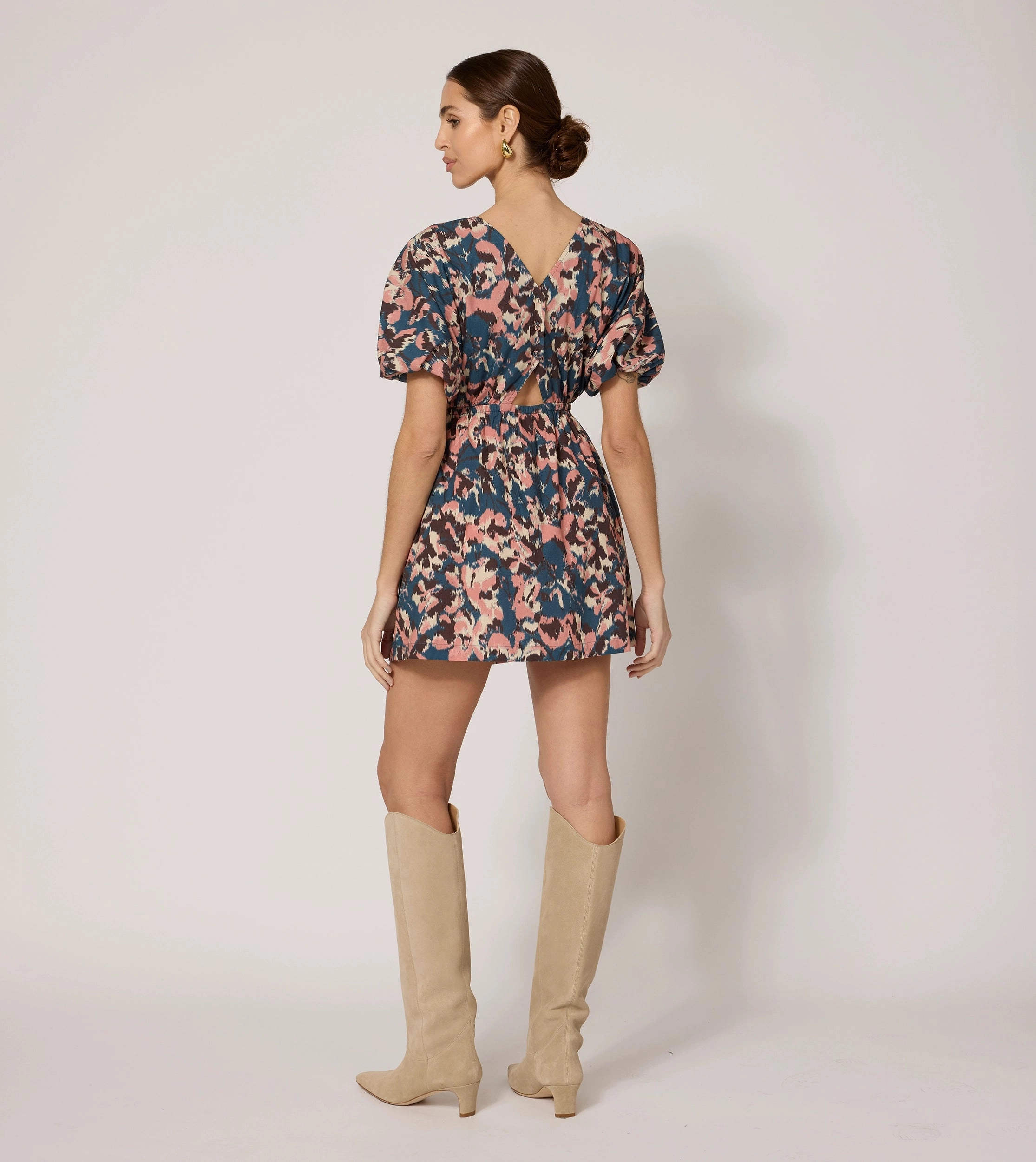 Lightweight Thermal Kimberly Mini Dress | Le Jules