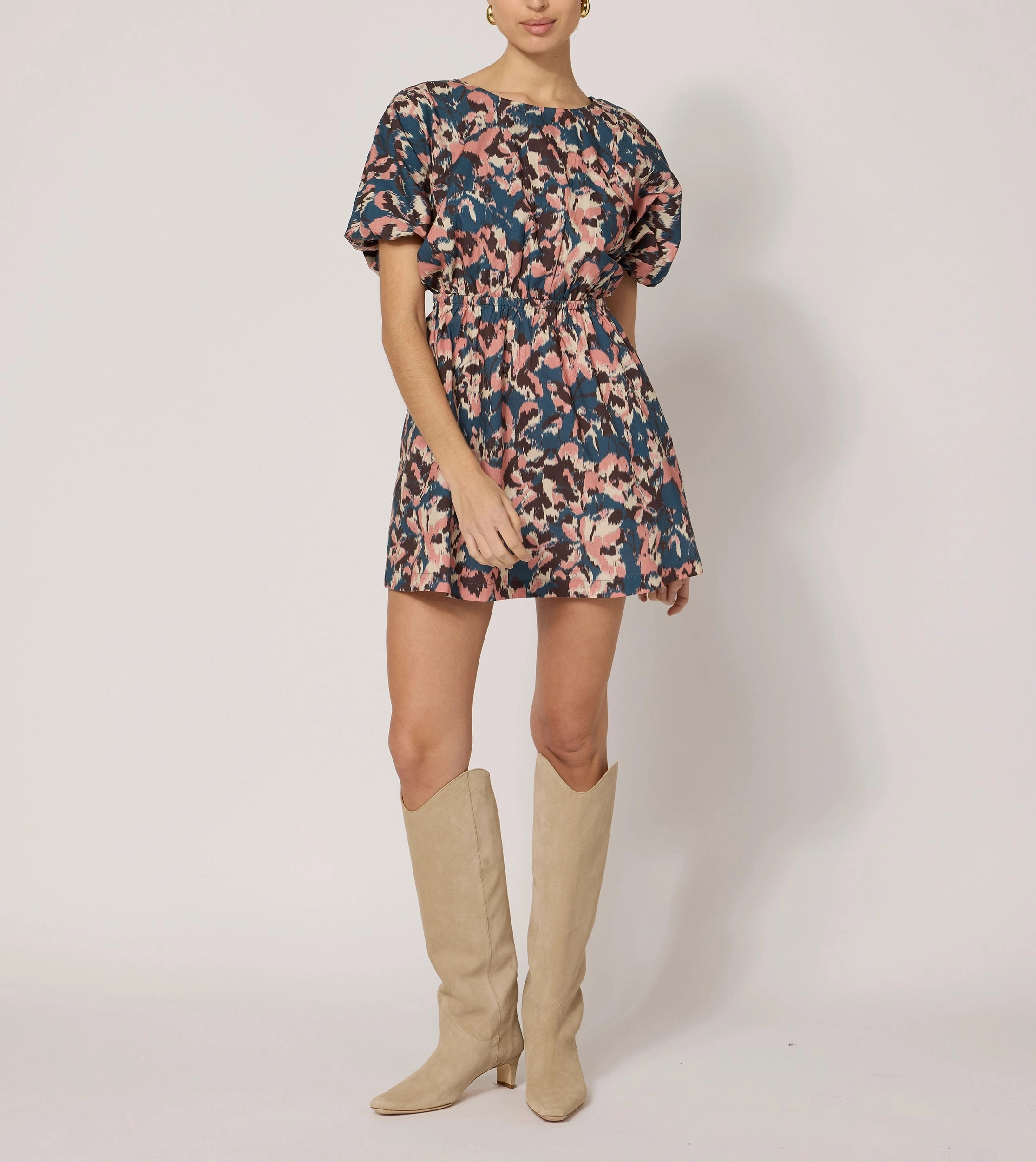 ThermalInsulation Non Restrictive Fit Kimberly Mini Dress | Le Jules