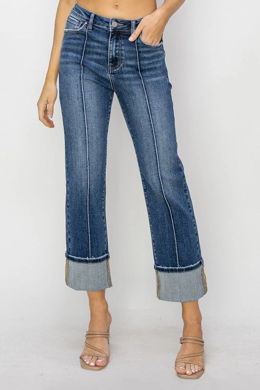 LowMaintenanceFabric Oliver High Rise Straight Jeans
