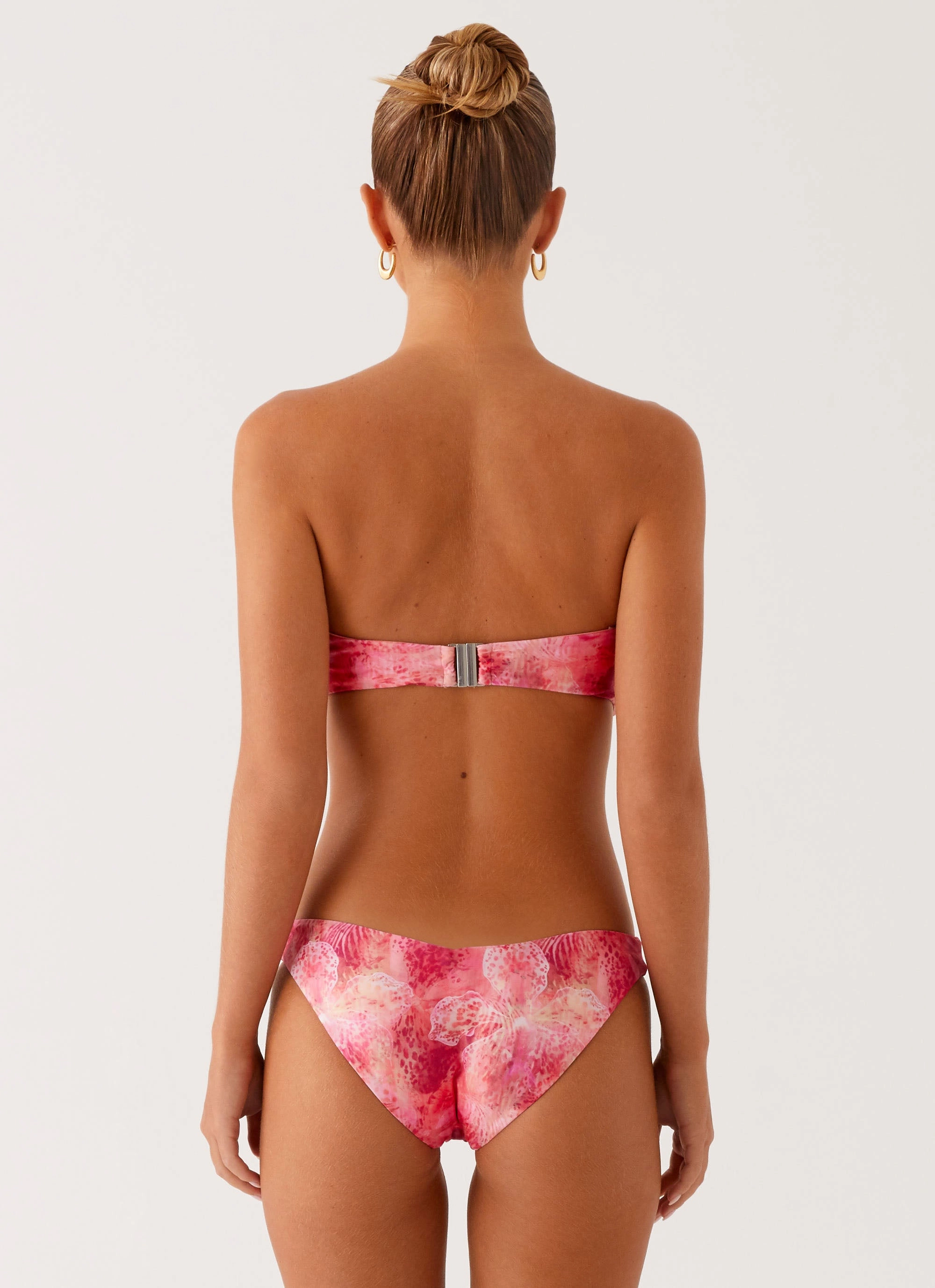 Delta Bandeau Bikini Top - Flamingo Fling ethical fashion