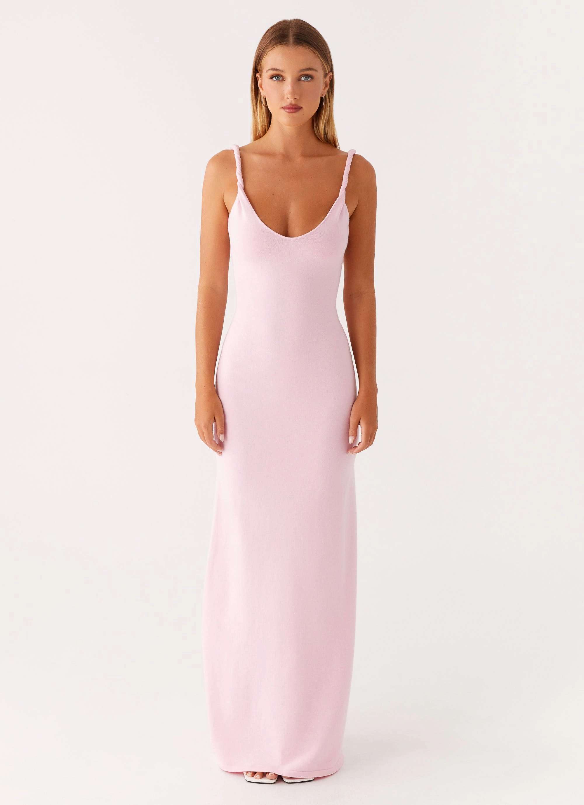 Anastasia Maxi Dress - Pink Fashionable Touch