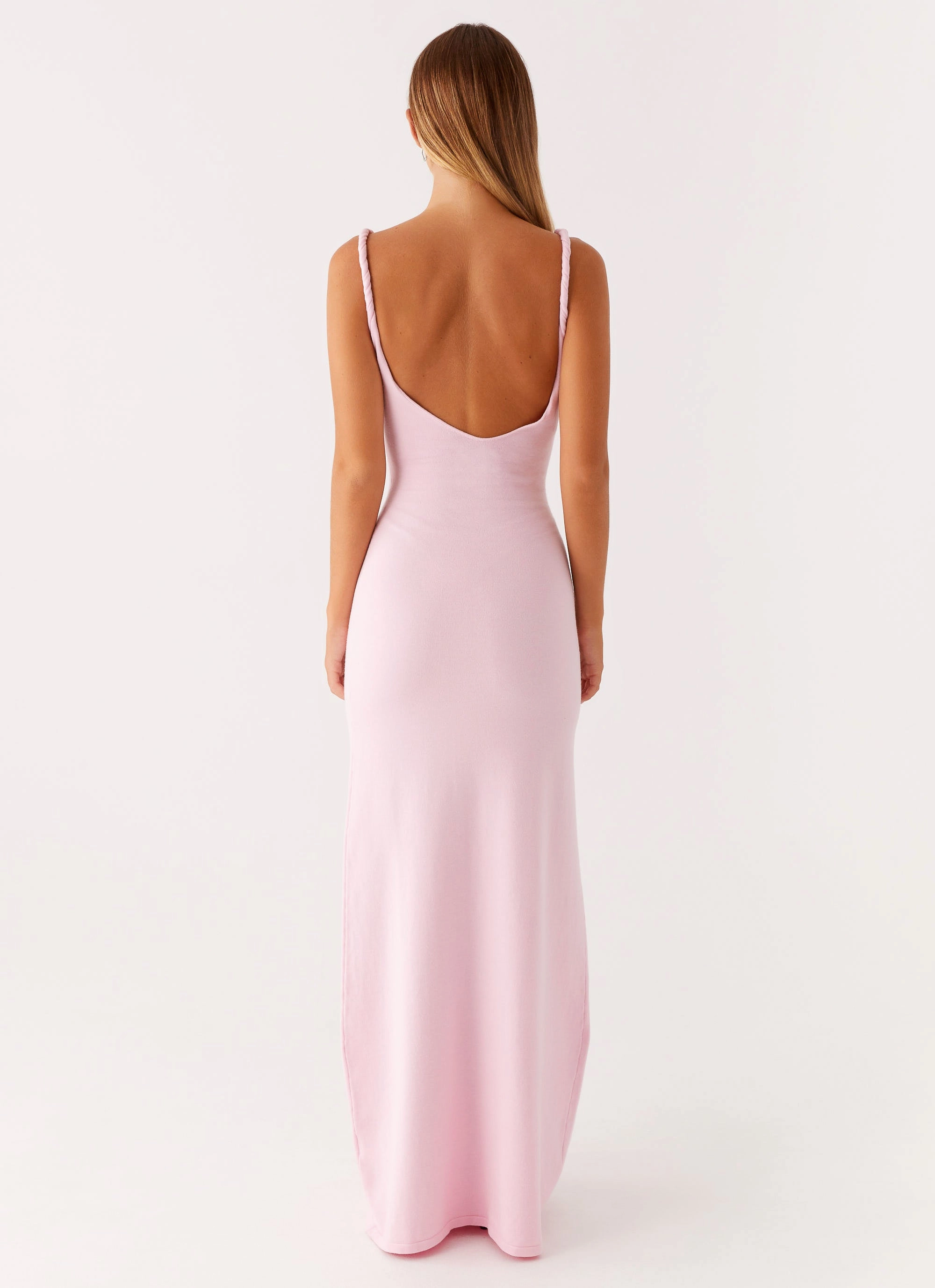 Anastasia Maxi Dress - Pink Street Mode Soft Vibes
