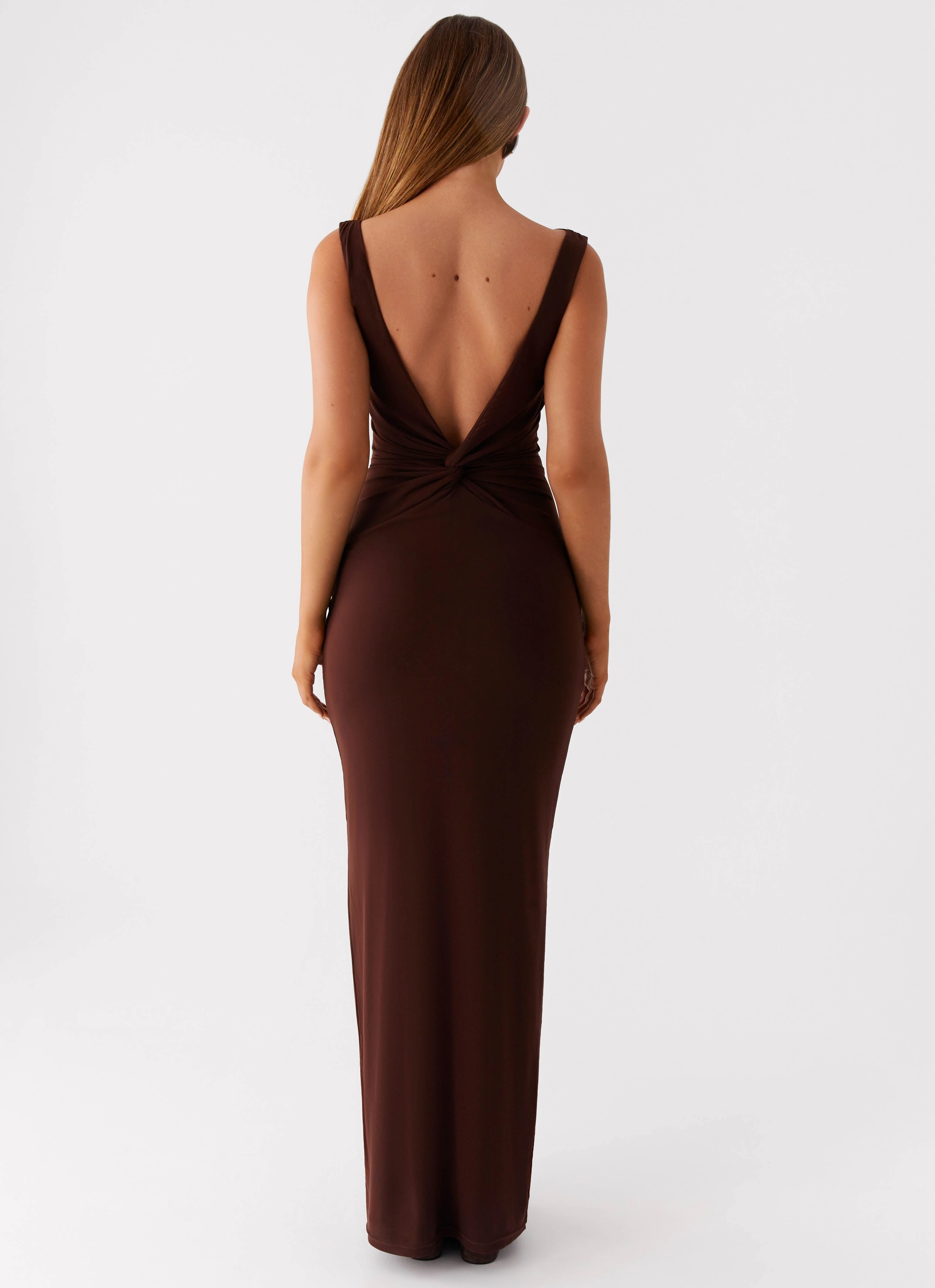 Subtle Stitch Earthbound Muse Maxi Dress - Chocolate