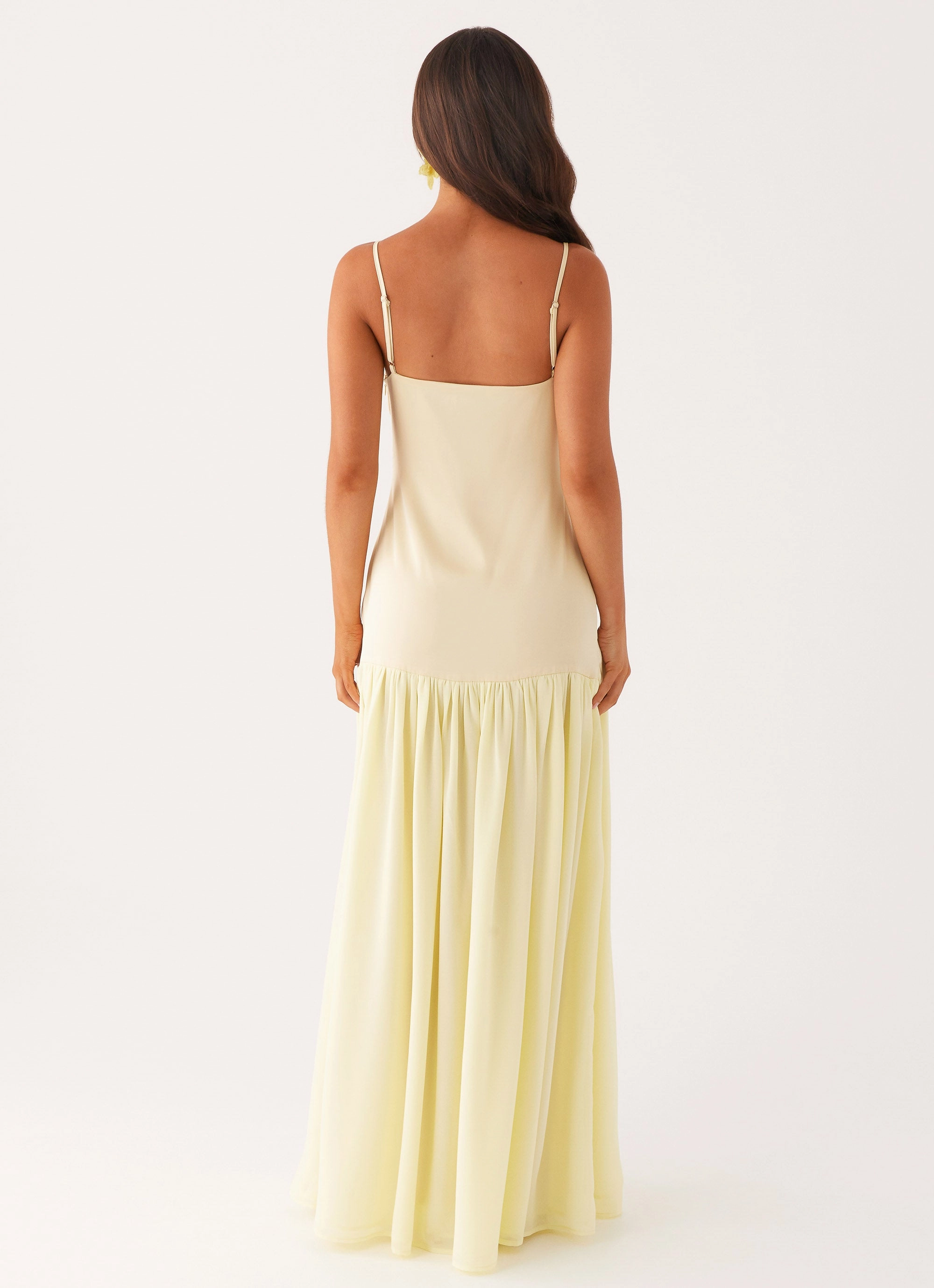Low Key Day To Night Asteria Maxi Dress - Yellow