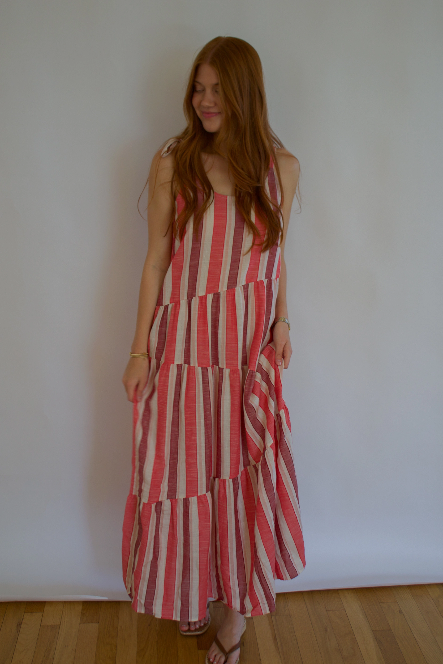 FRNCH Isee Dress Slender Look Ruffle Detail