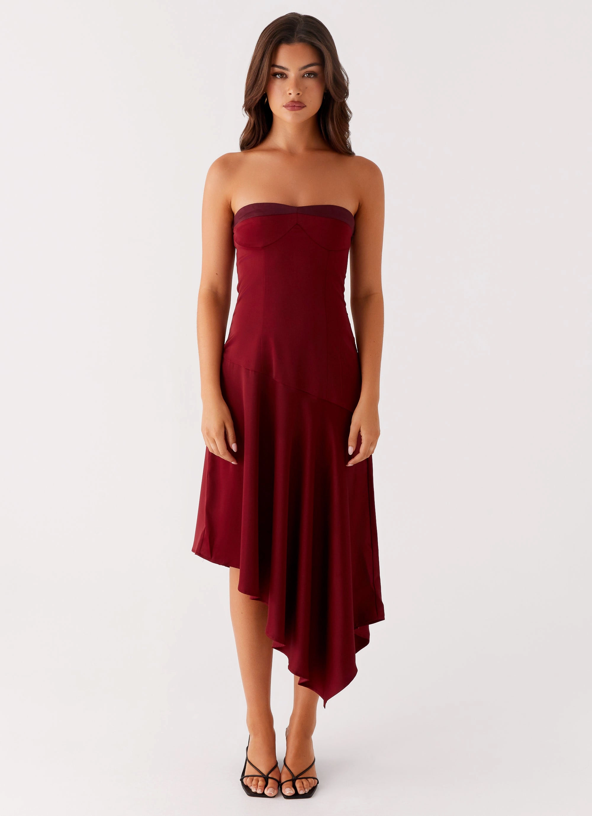 Matisse Midi Dress - Red Smart Casual
