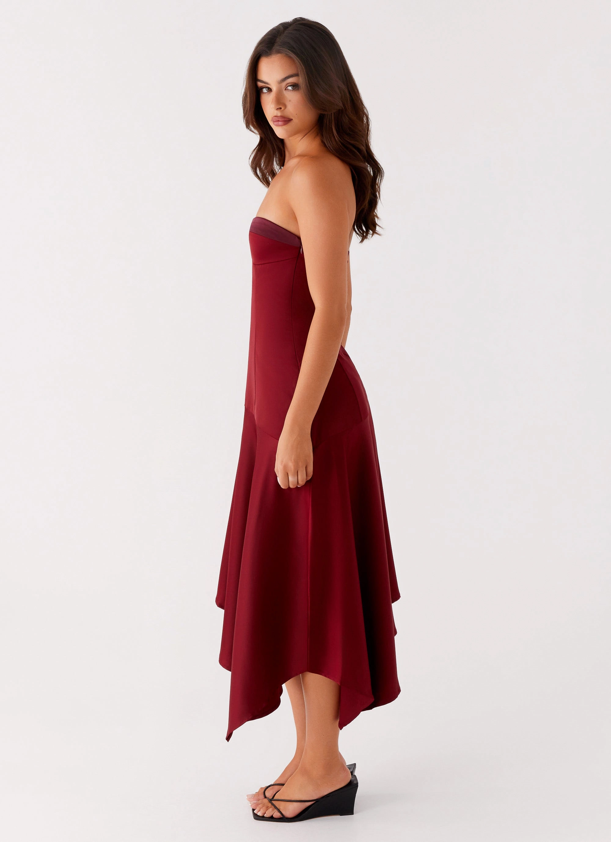 Chic Vibe Matisse Midi Dress - Red