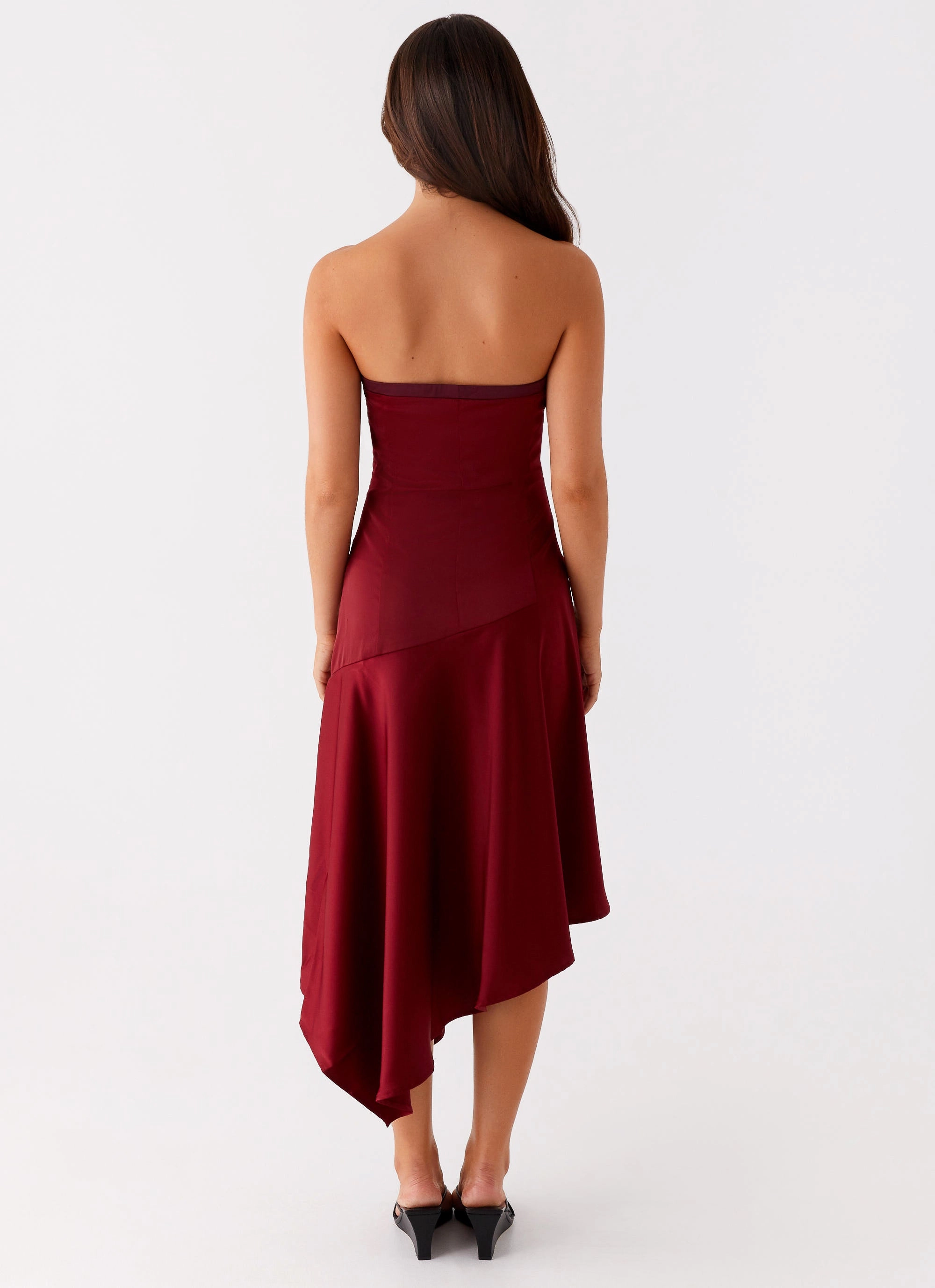 Beauty Feel Versatile-Style Matisse Midi Dress - Red