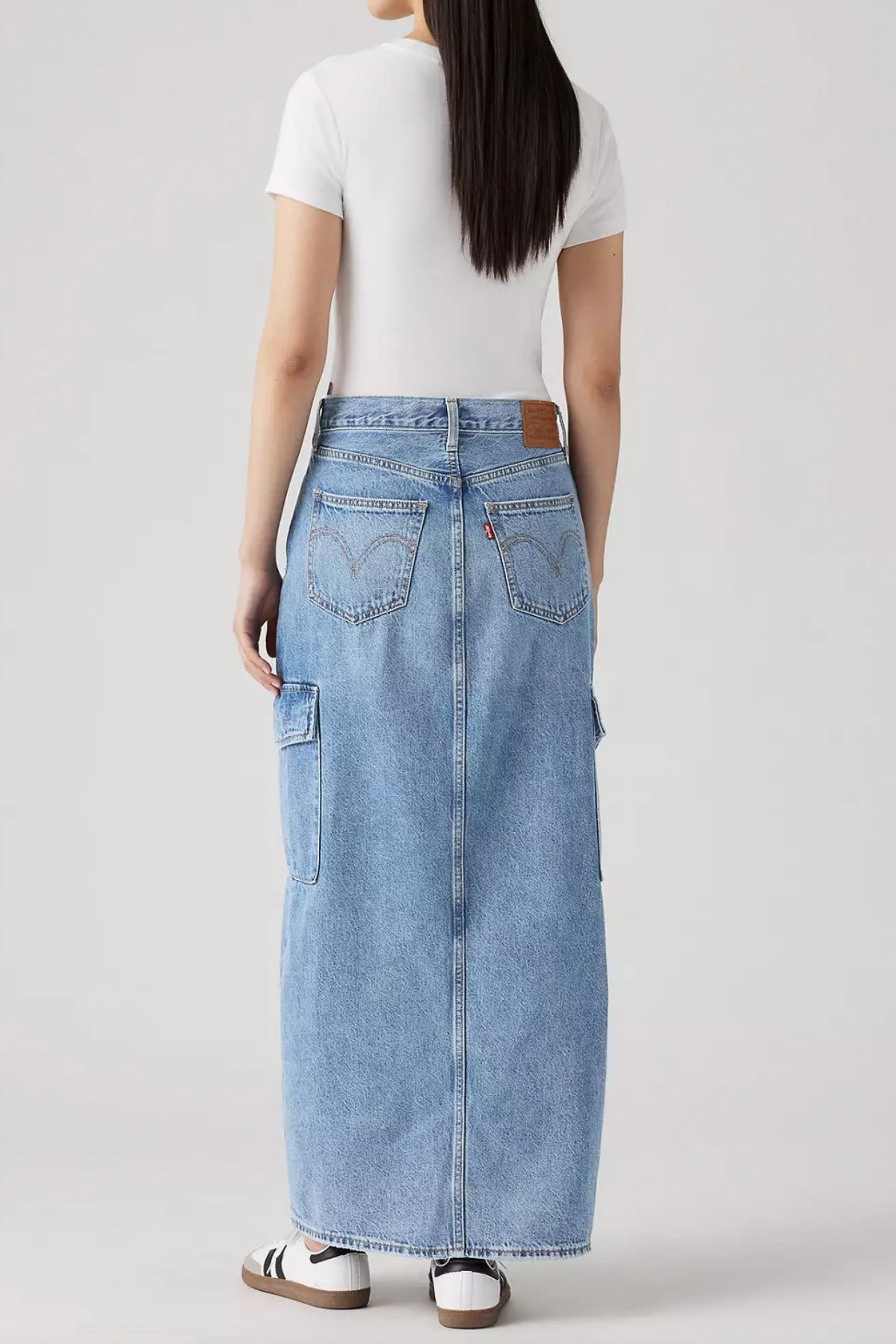 Move Comfort Sleek Style Levi's Ankle Column Cargo Skirt
