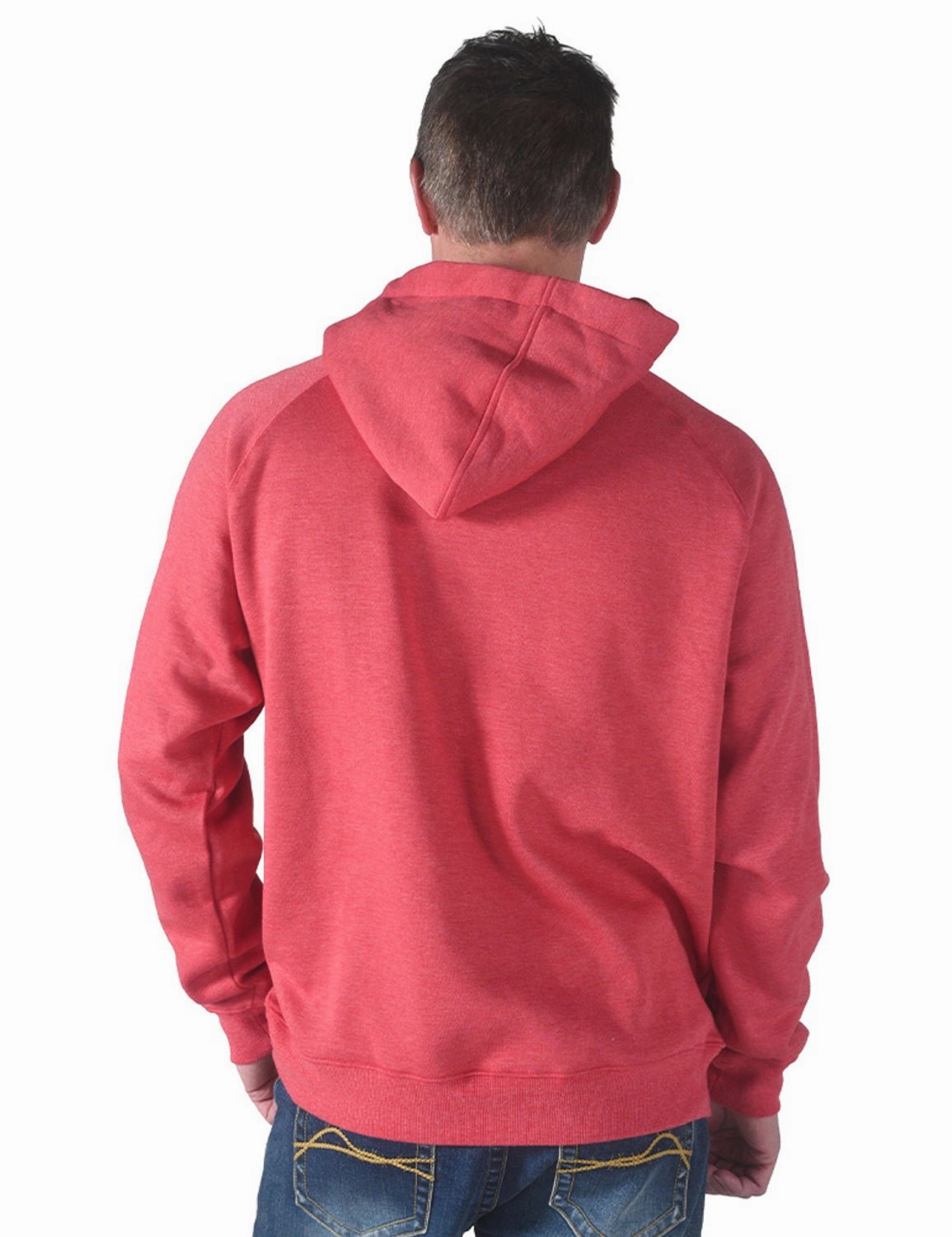 Detachable Layers B Tuff Unisex Born Free Eagle Red Poly/Rayon Hoodie