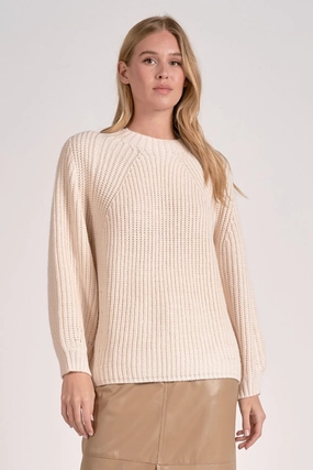 Cozy Touch Ribbed Knit Cozy Sweater