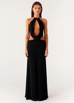 Only Love Maxi Dress - Black Chic Layering