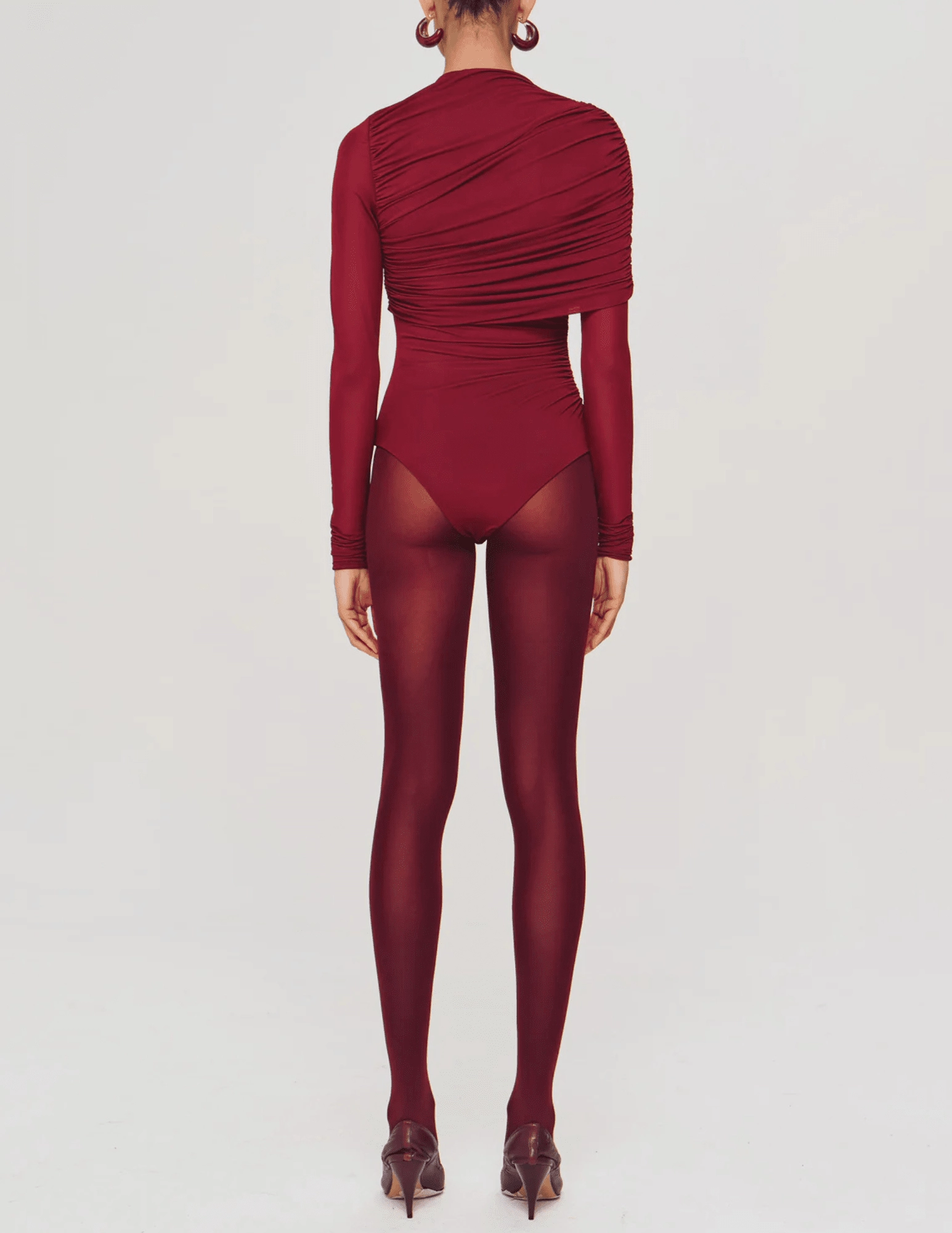 Casual Tank Professional Wear Ronny Kobo Zarina Long Sleeve Bodysuit