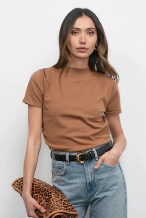 Flexible Wear Darcy Ruched Knit Top