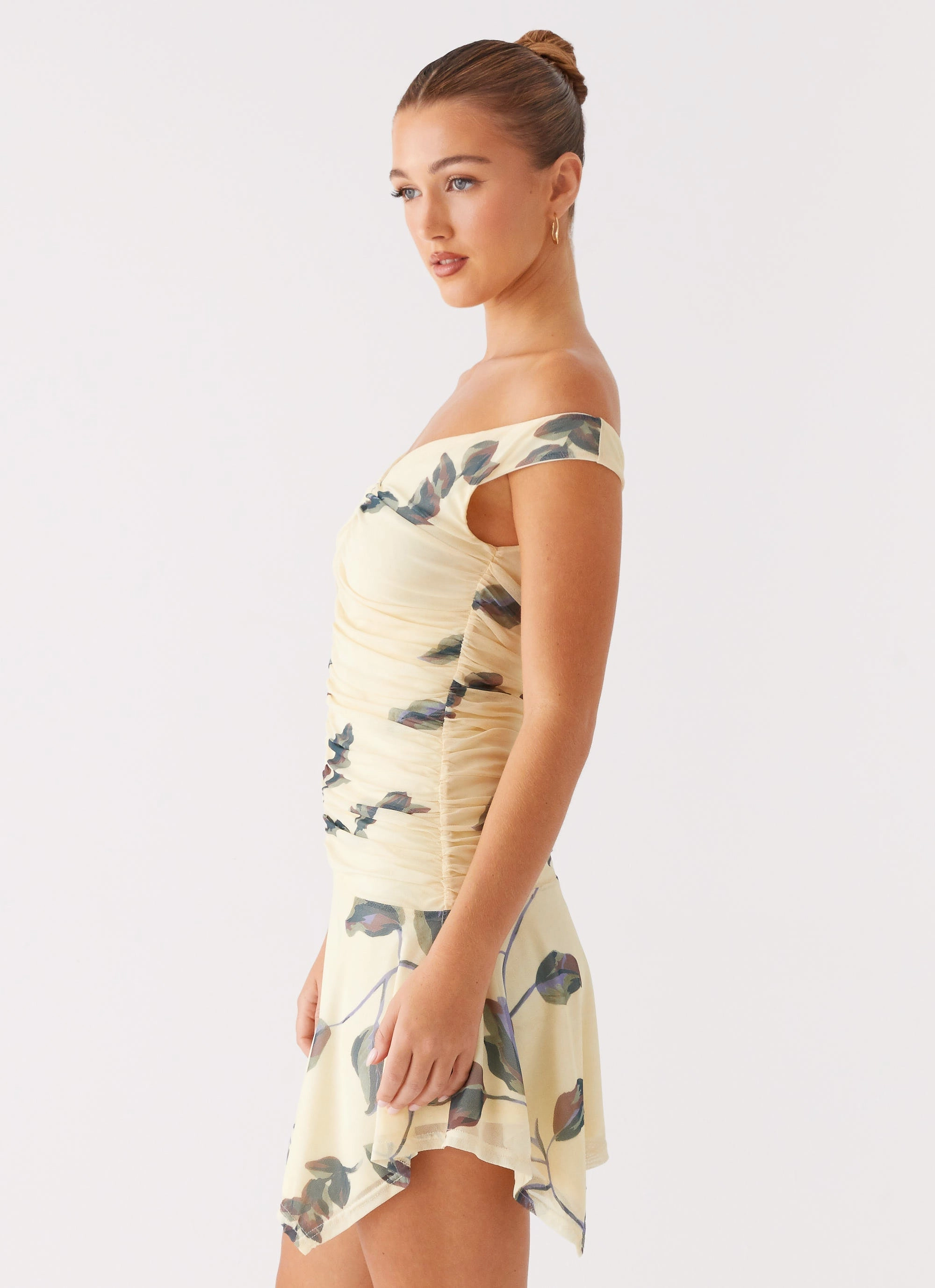 Practical work-to-play piece Fall Flow Josette Mini Dress - Buttercream Bliss