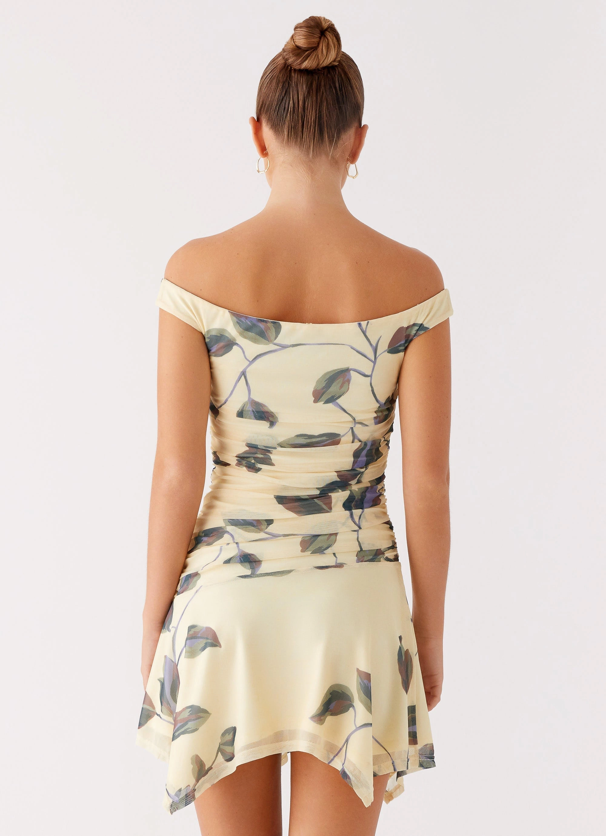 Clean Style Josette Mini Dress - Buttercream Bliss