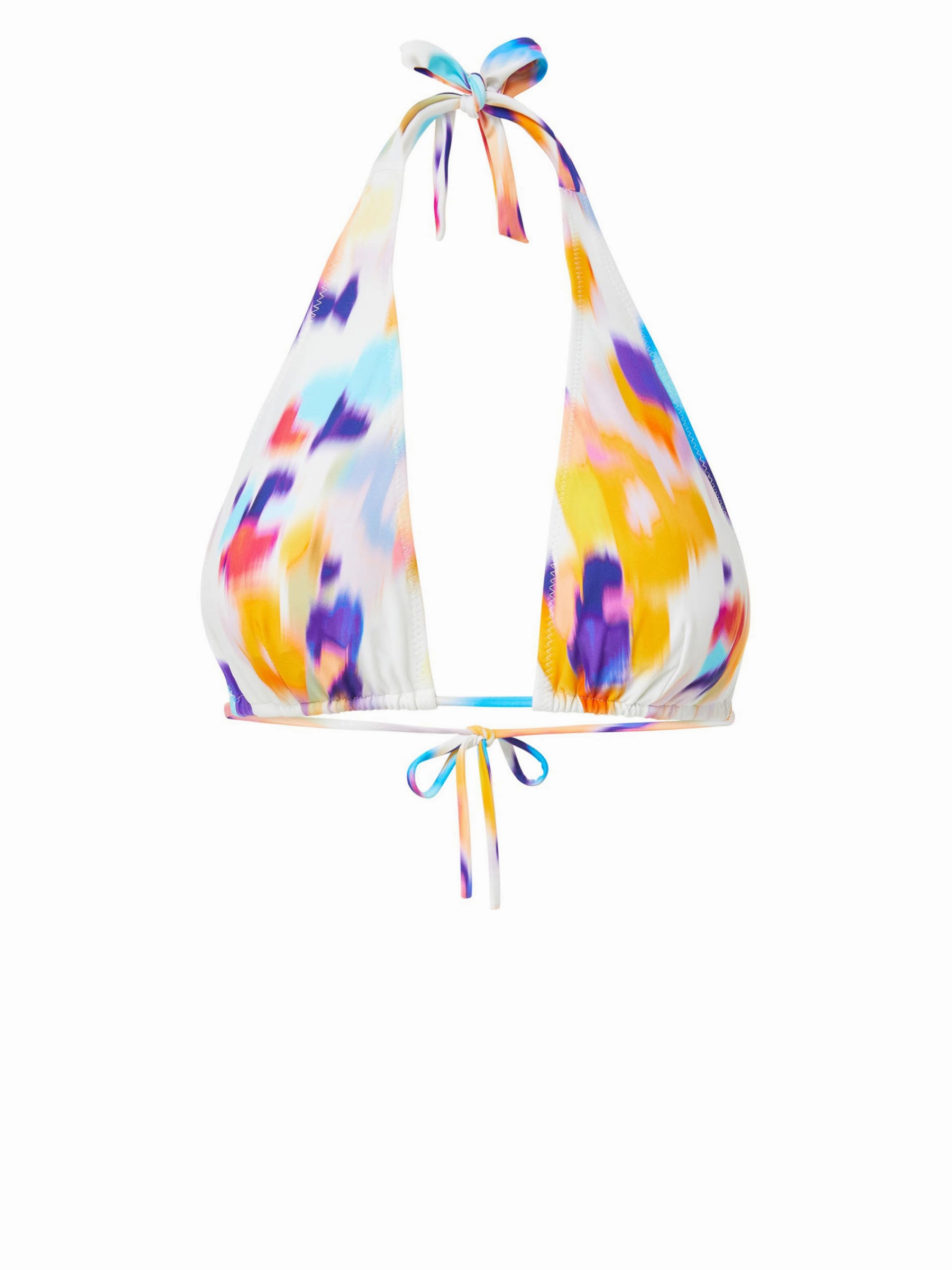 Allison Top Floral Ikat Machine-washable Reinforced Side Panels