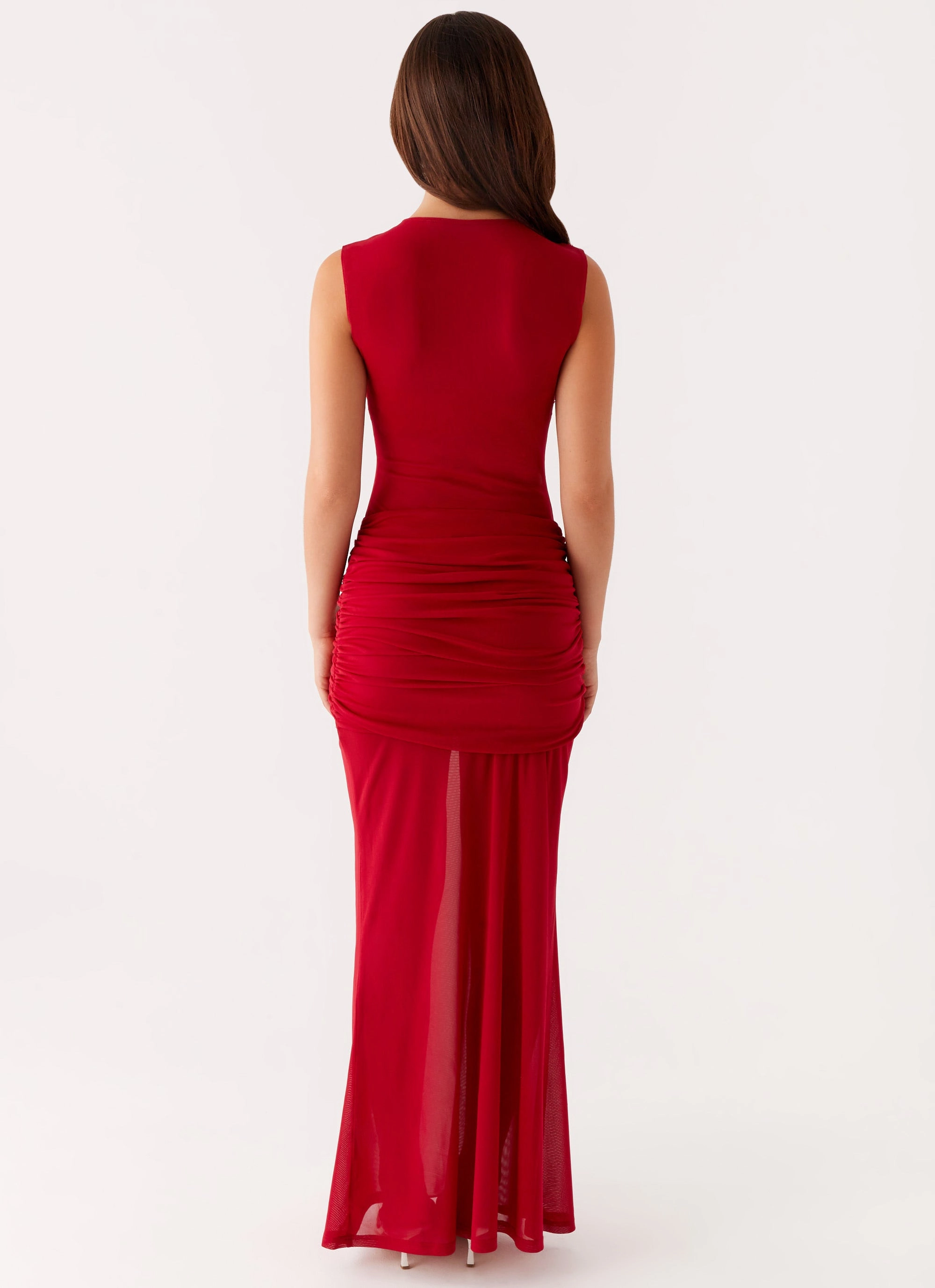 Worldwide Maxi Dress - Raspberry Chill Base understated look