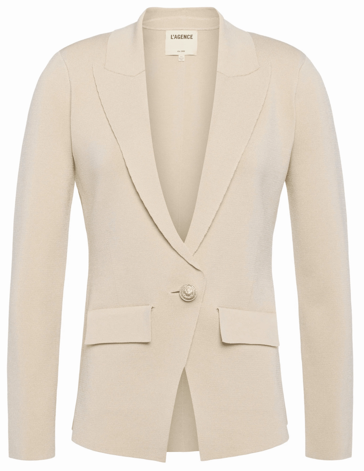 Soft Texture L'Agence Chamberlain Knit Blazer