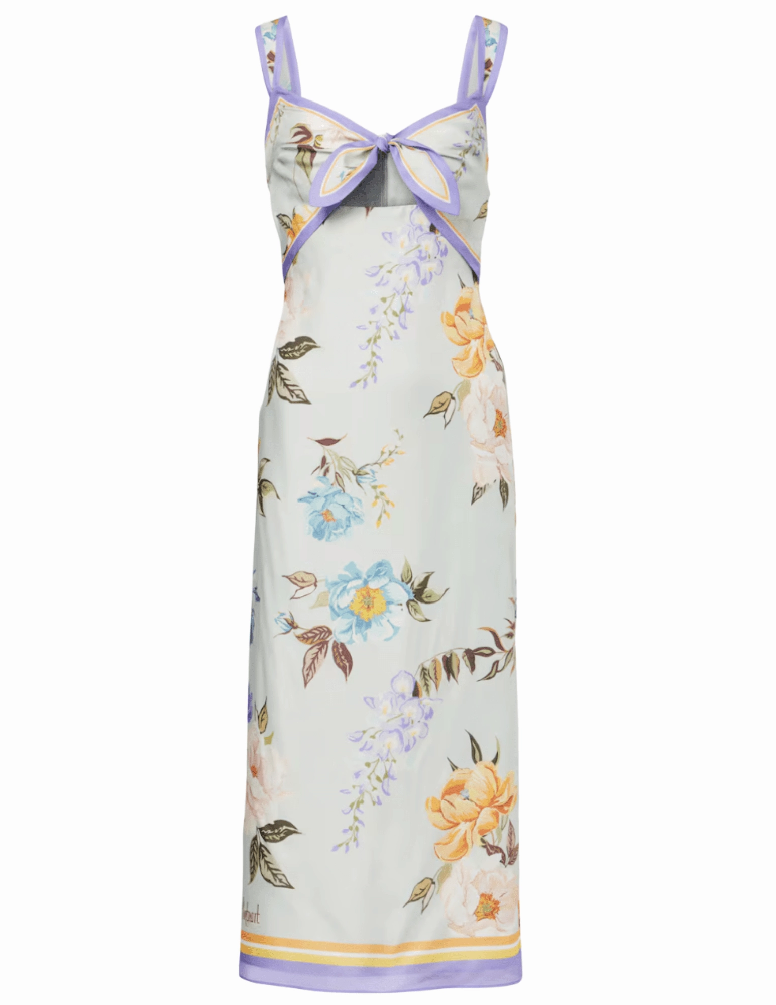 Stylish Layers Fashion Comfort Wear Self-Portrait Silk Twill Midi Dress