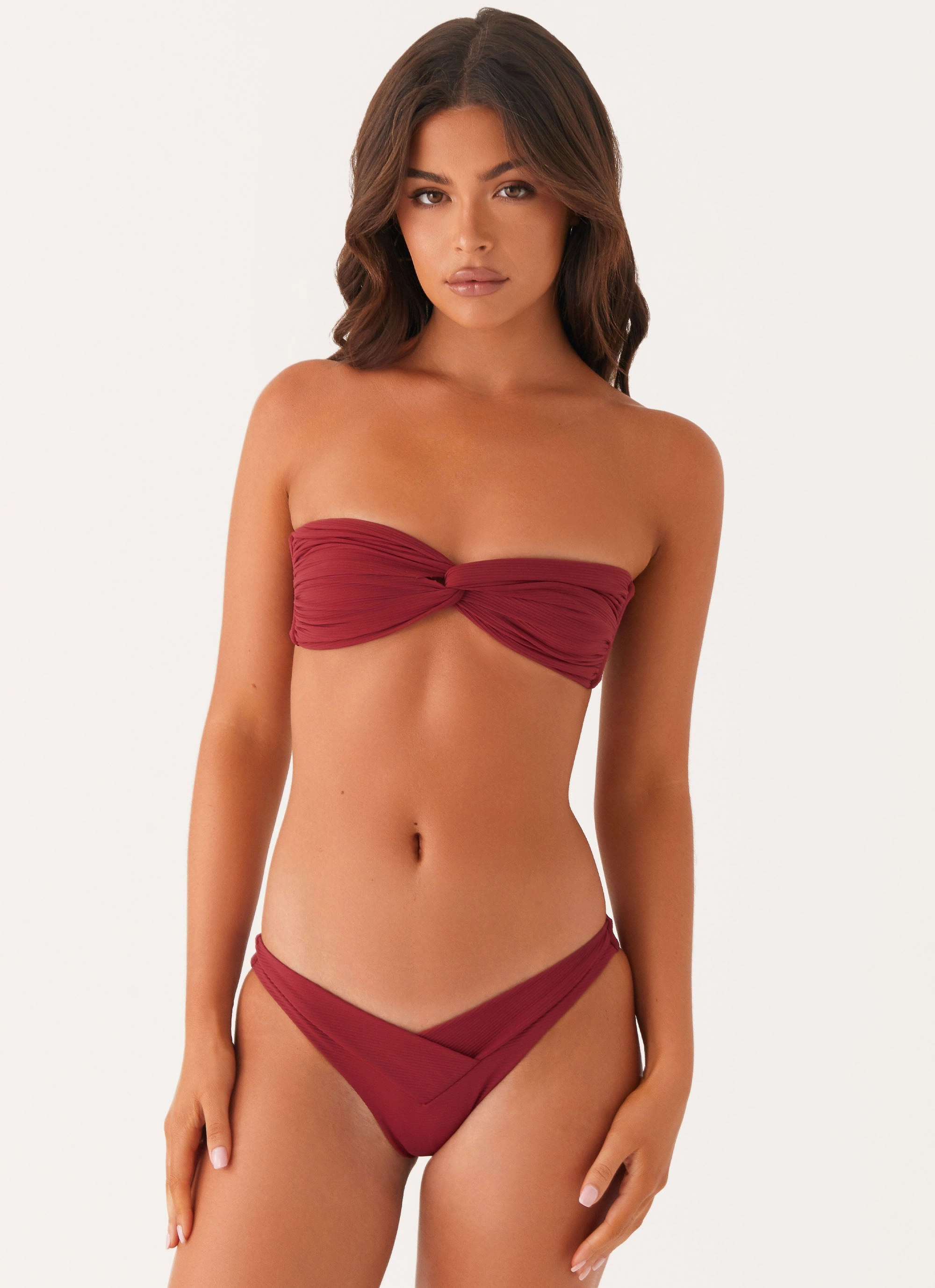 Delta Bikini Bottoms - Mulberry Classic Design