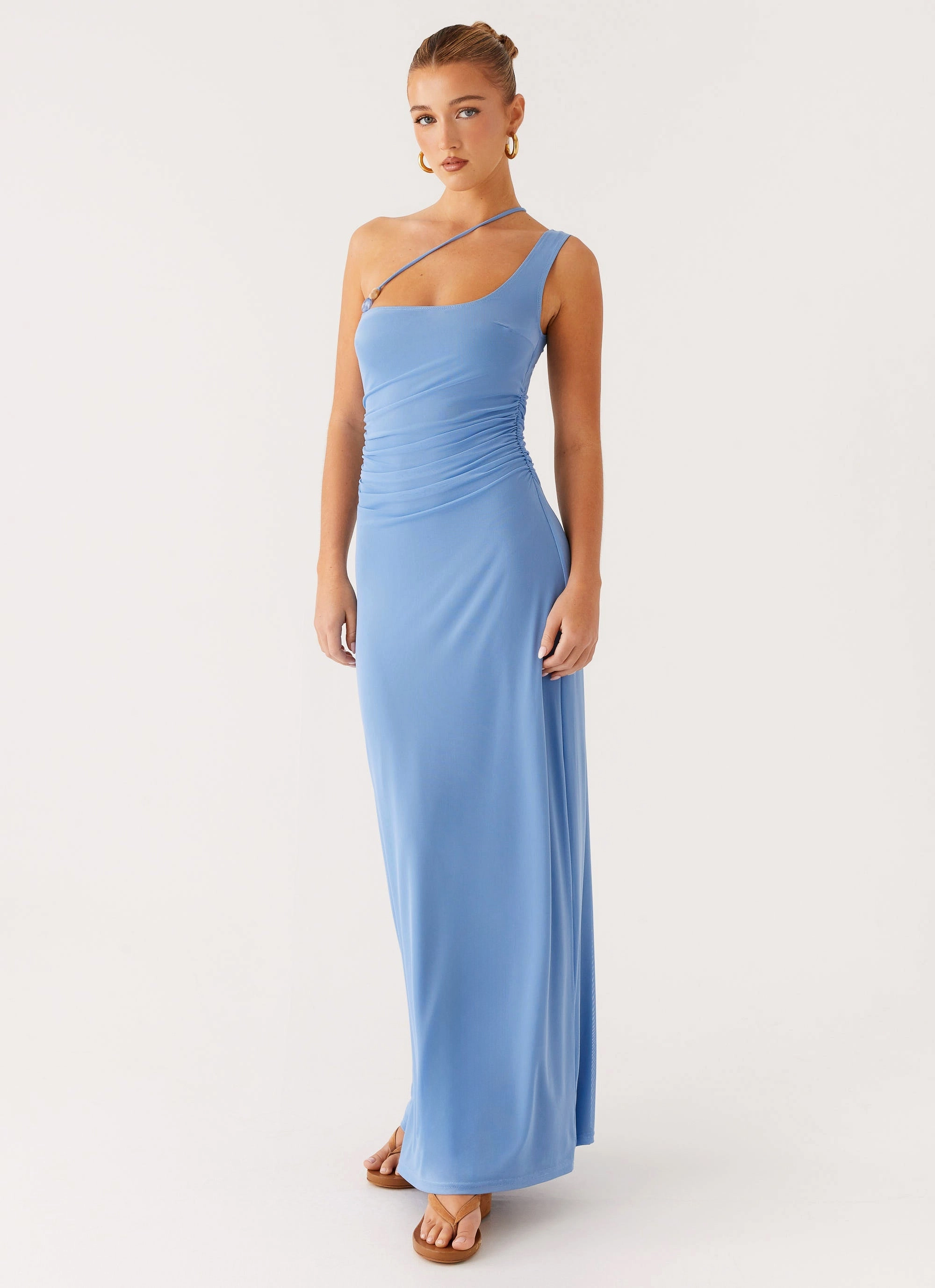 Daily Chic Flexible Fit Larisa Maxi Dress - Cornflower Blue