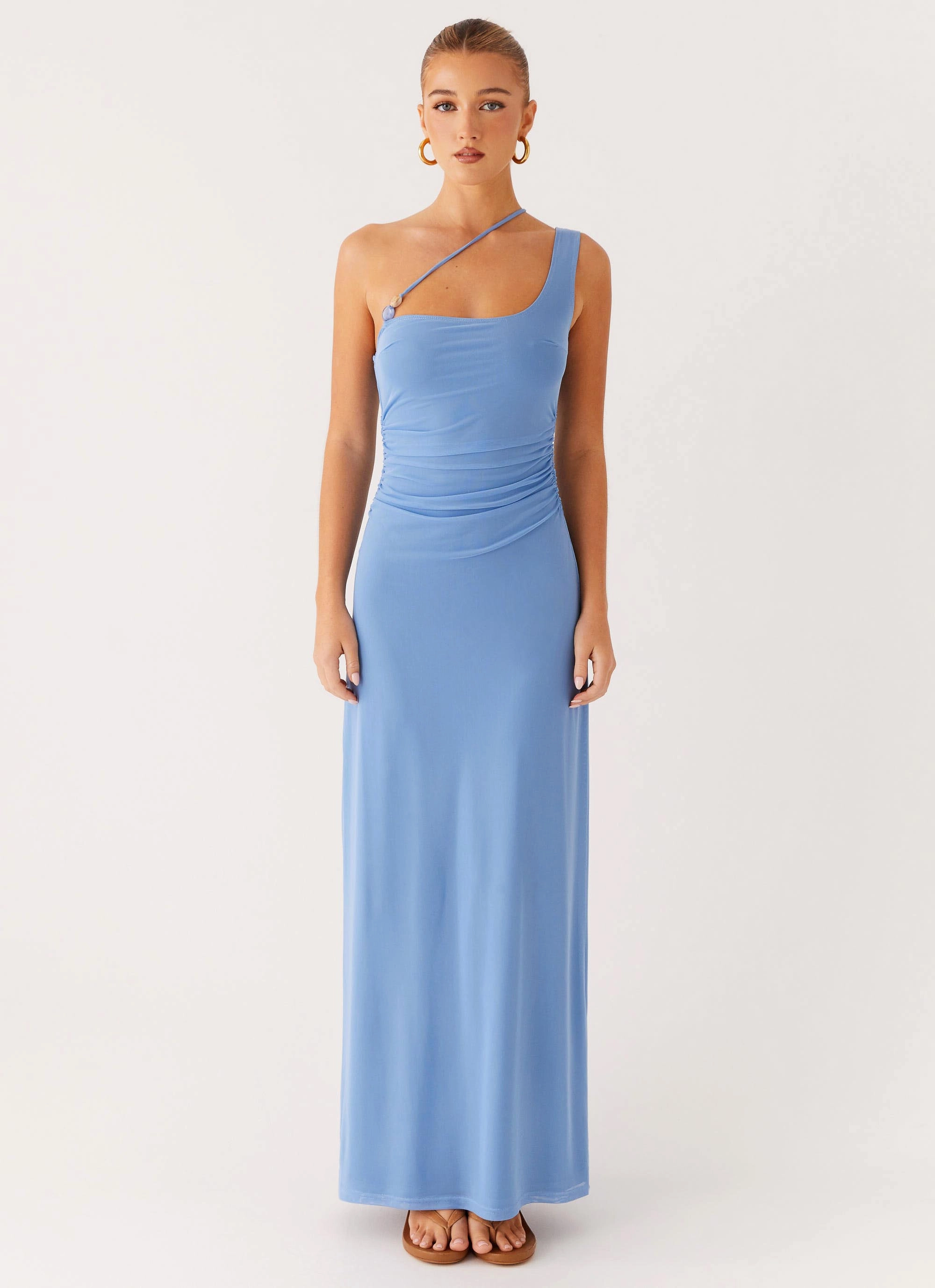 Flattering Wearable Larisa Maxi Dress - Cornflower Blue