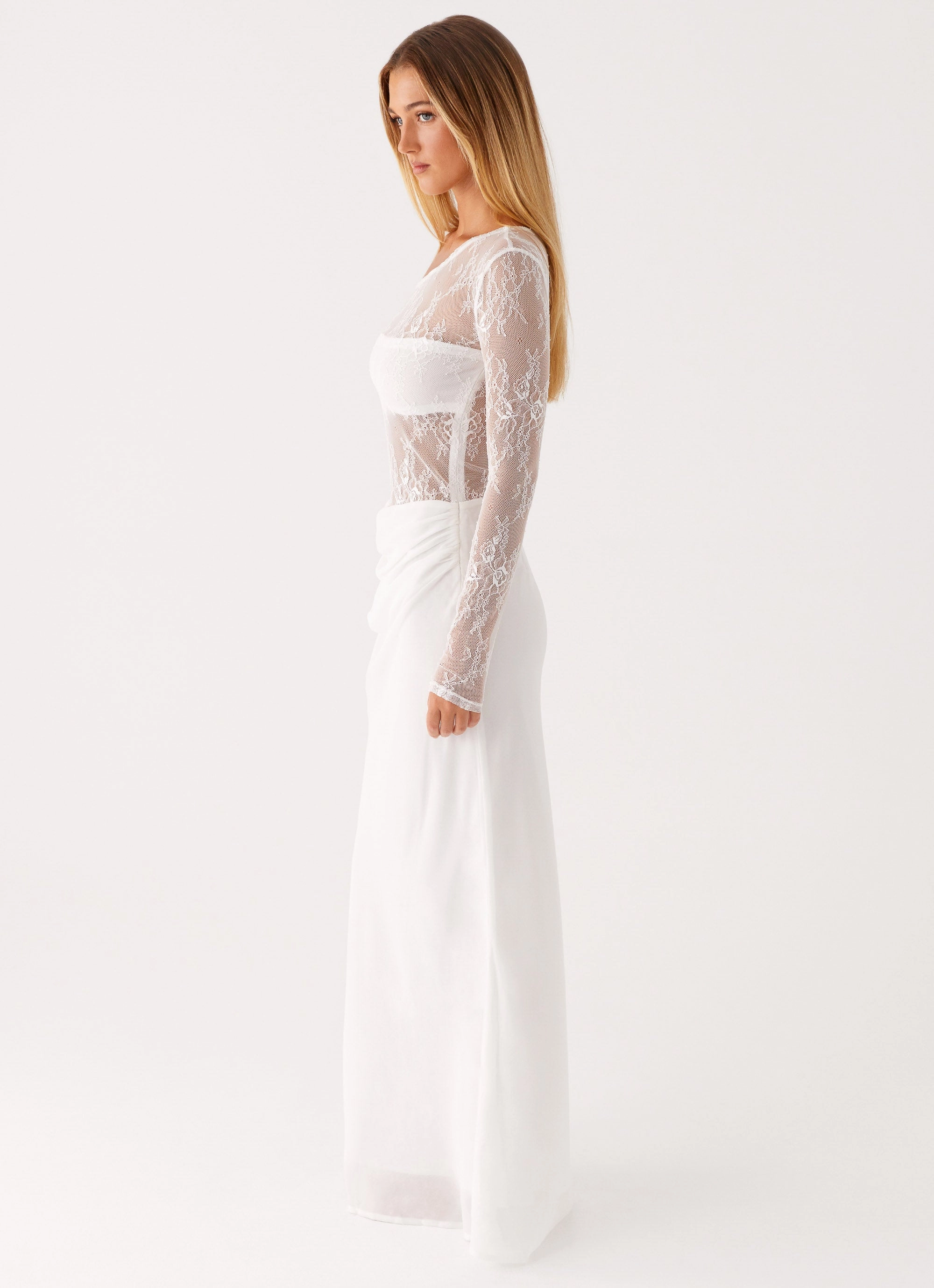 Timeless Look Wear Youthful Mood Take Your Time Maxi Dress - White