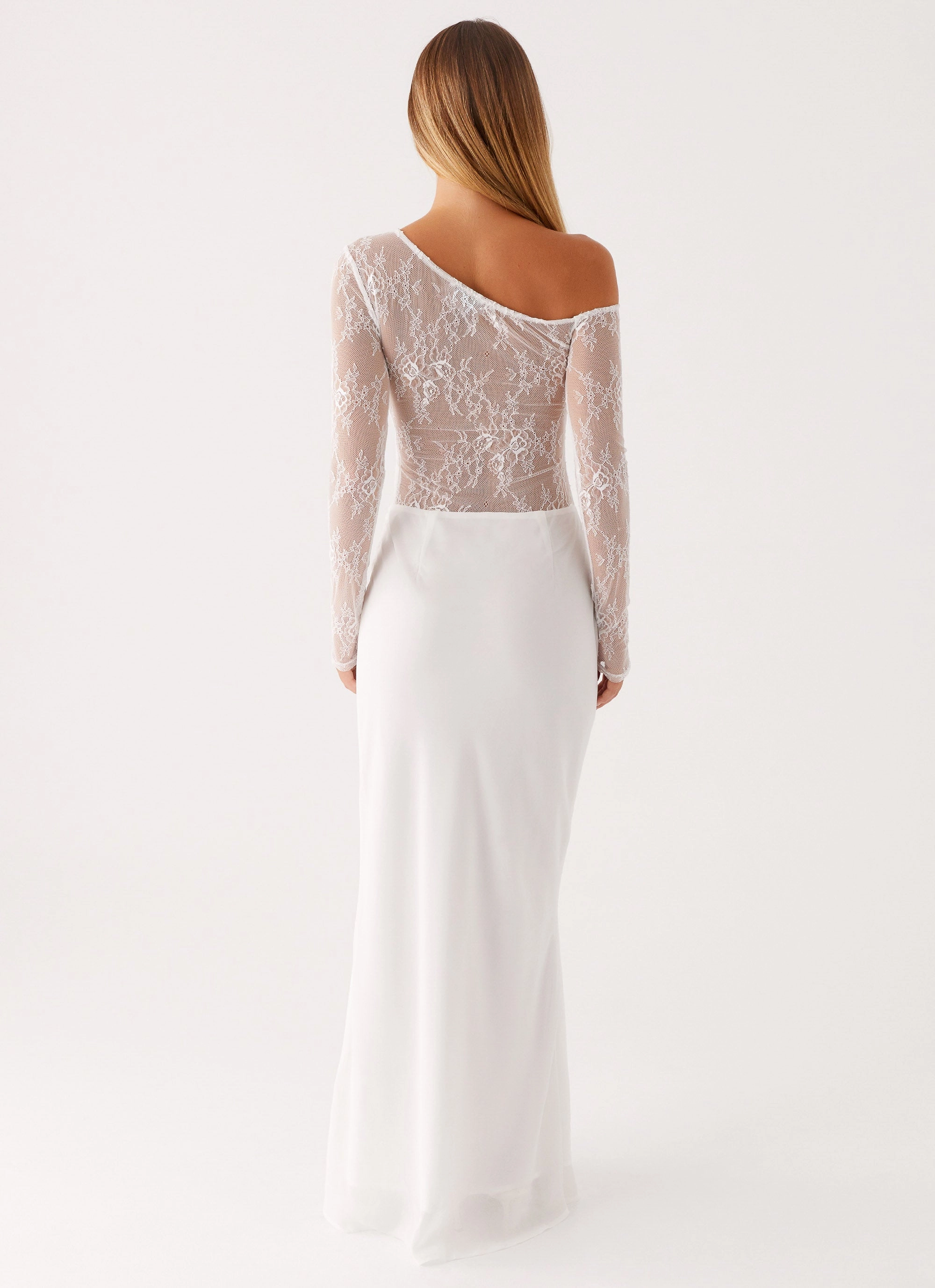 Take Your Time Maxi Dress - White Street Motion QuickDryTechnology