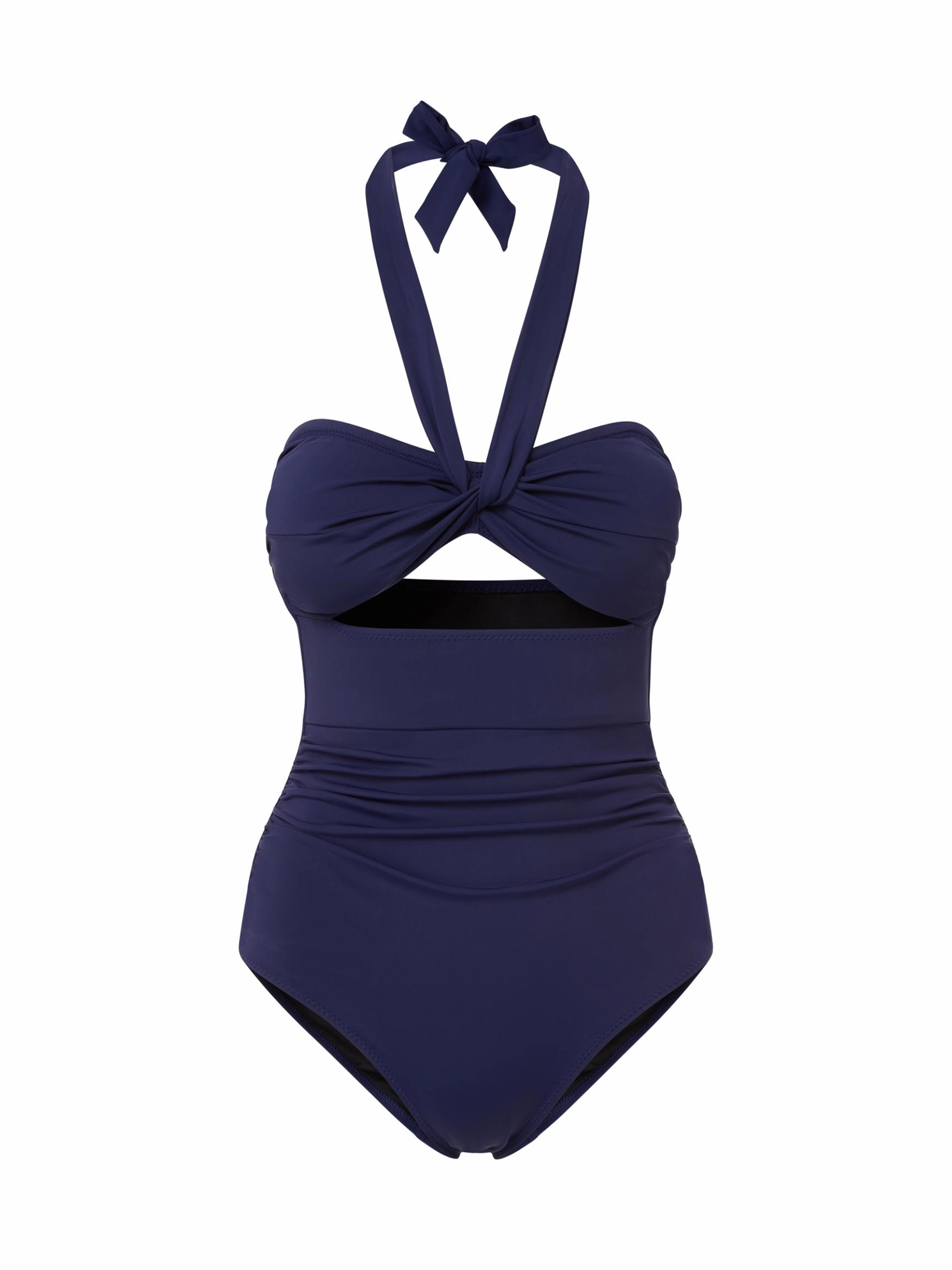 Sunbathing Style Quick Release Clasps Ella One Piece Navy Satin