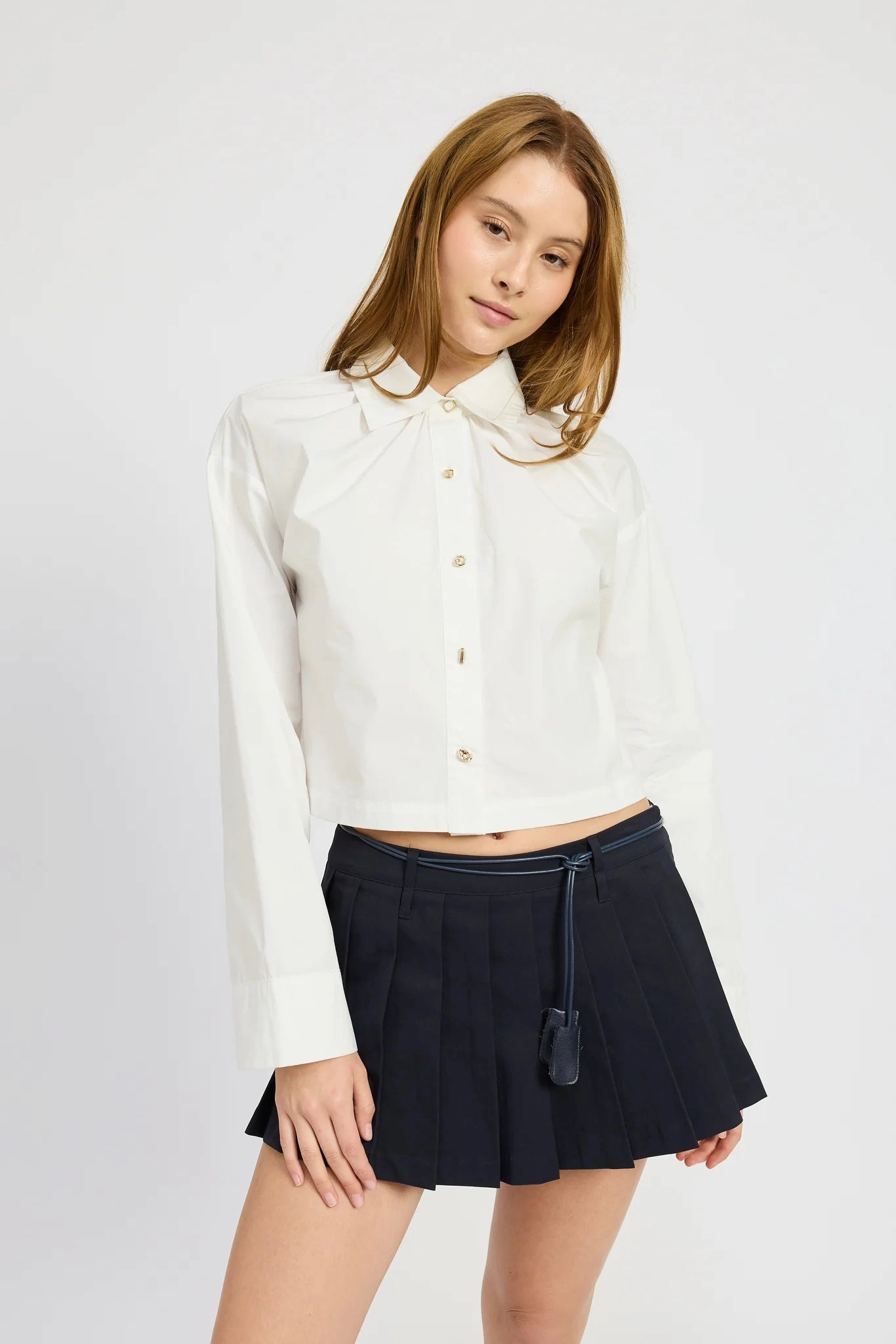 AntiMicrobialLining UltraSoft Lining Eloise Poplin Top