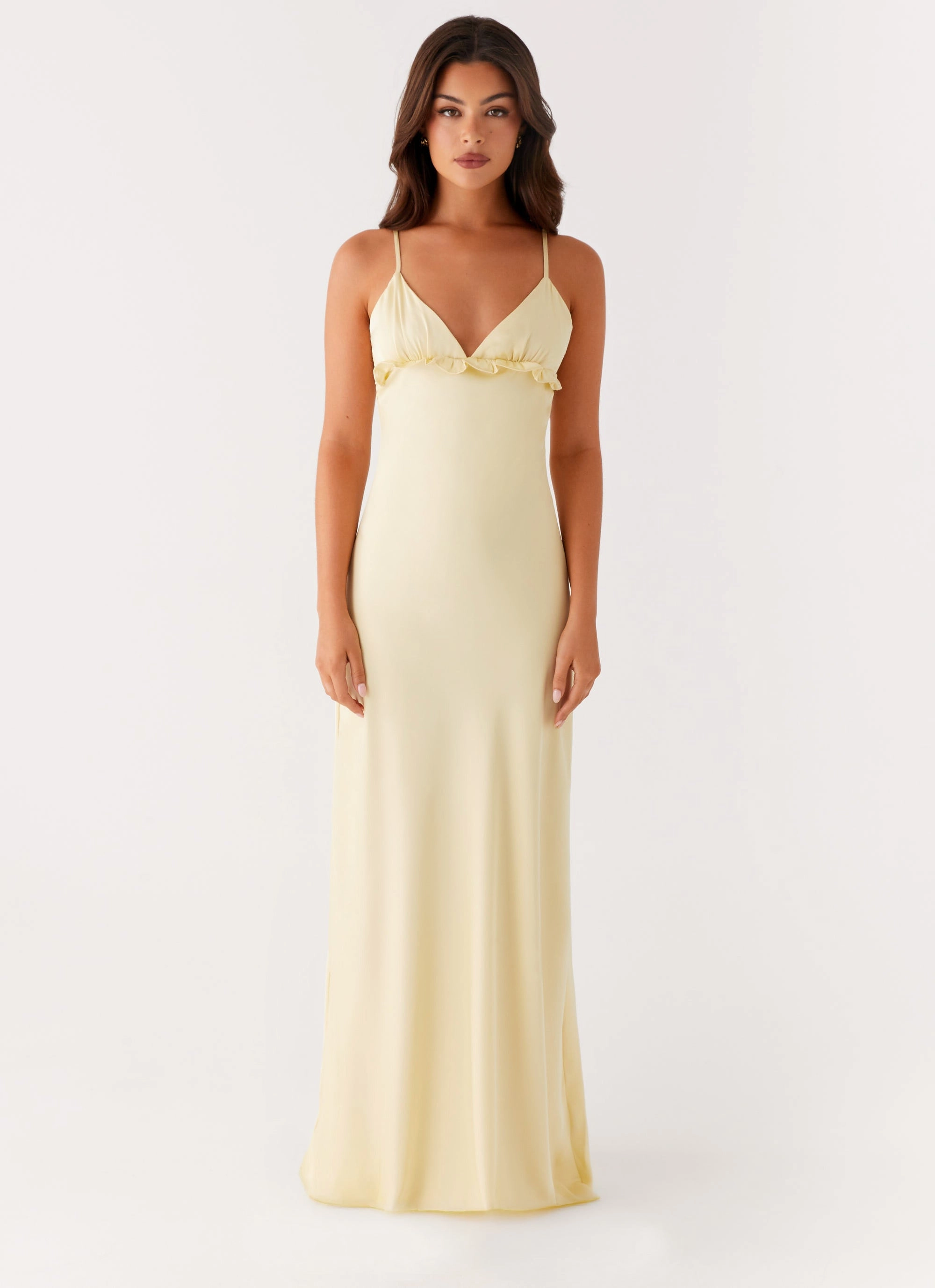 Light Movement Timeless Comfort Wear Elona Maxi Dress - Baby Yellow