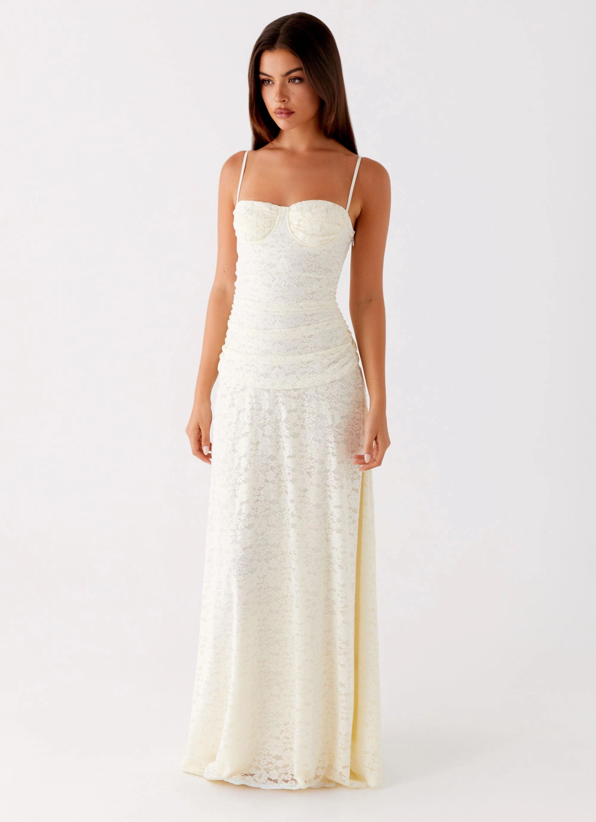 French Vibe Elsa Maxi Dress - Ivory