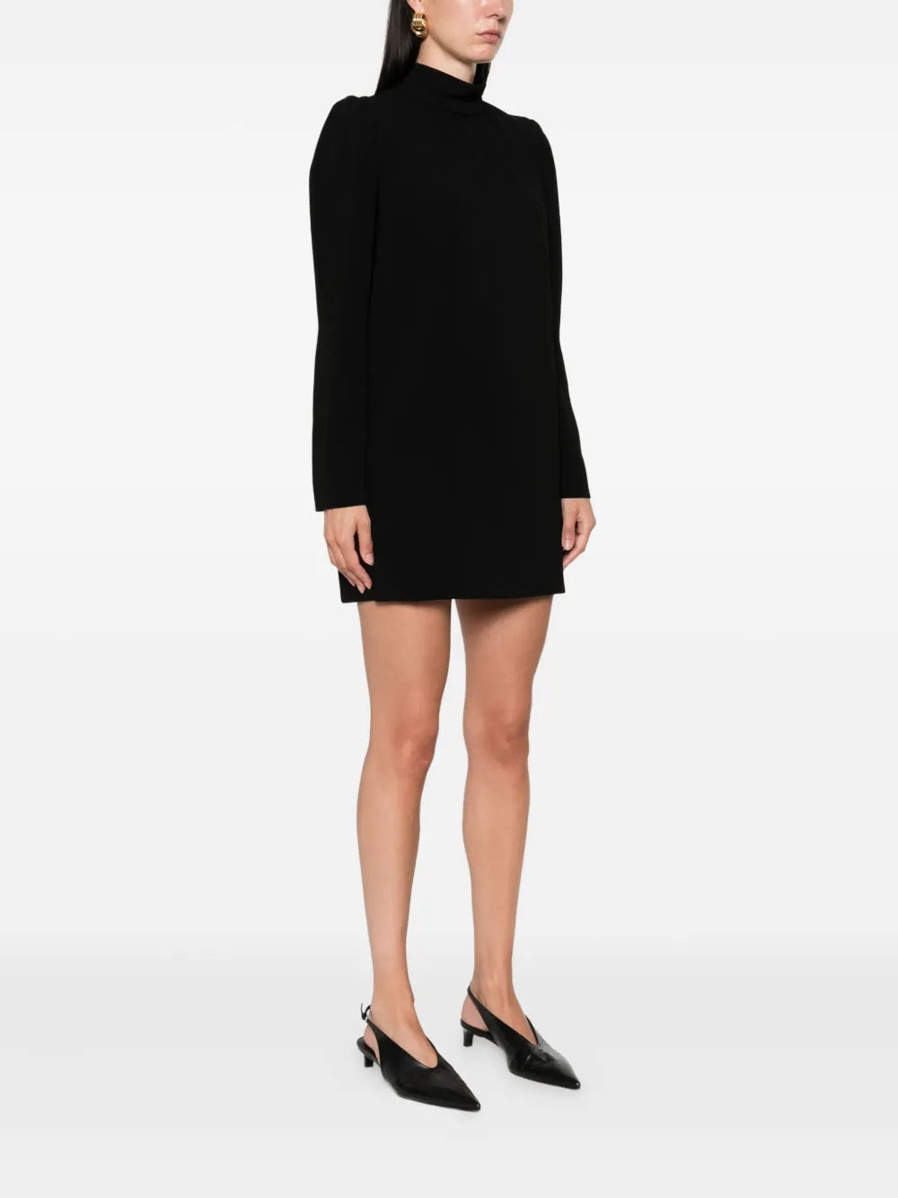 Subtle Stitch Embassy Dress in Black