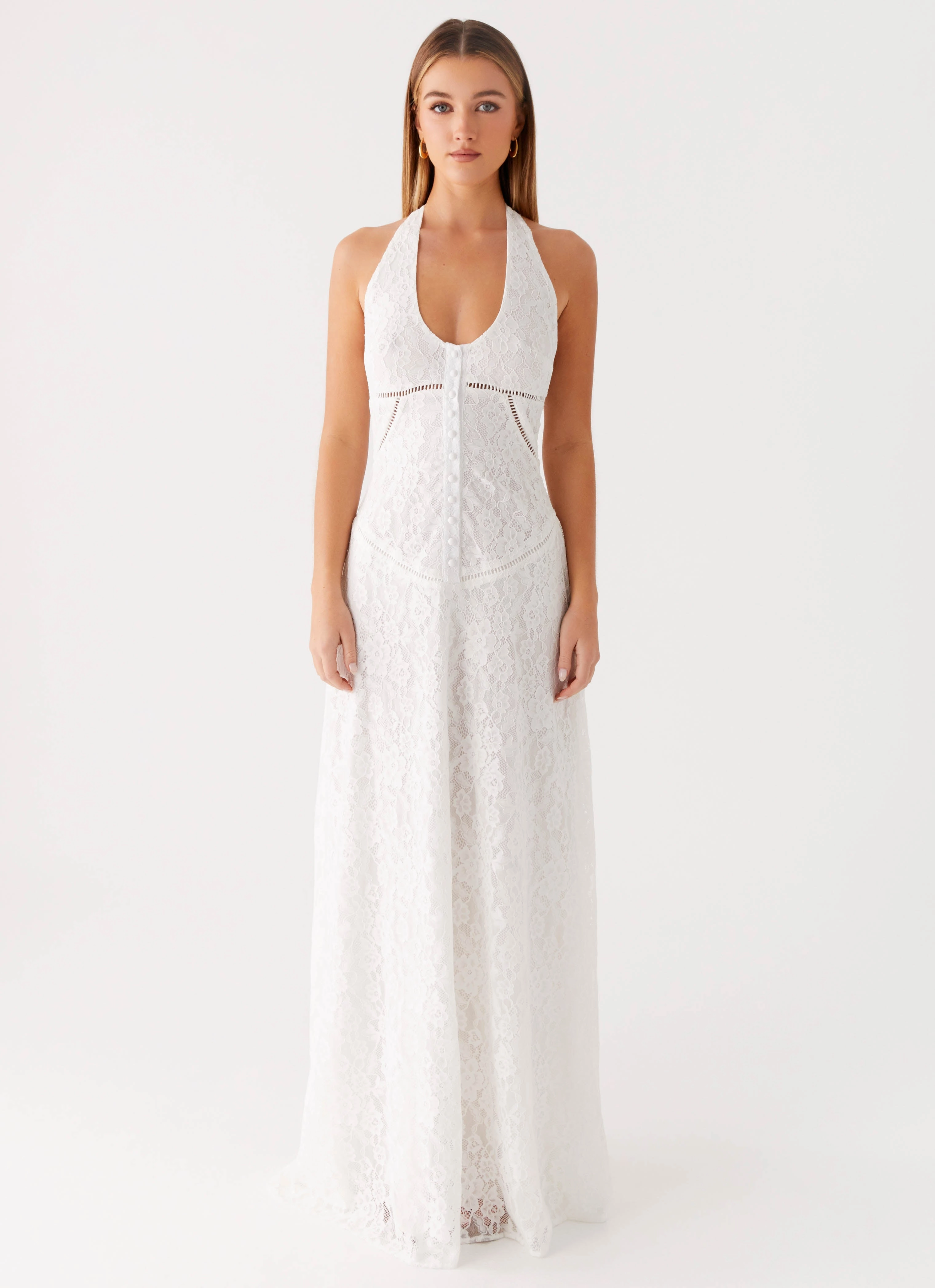 New Mood Ember Valley Maxi Dress - Ivory