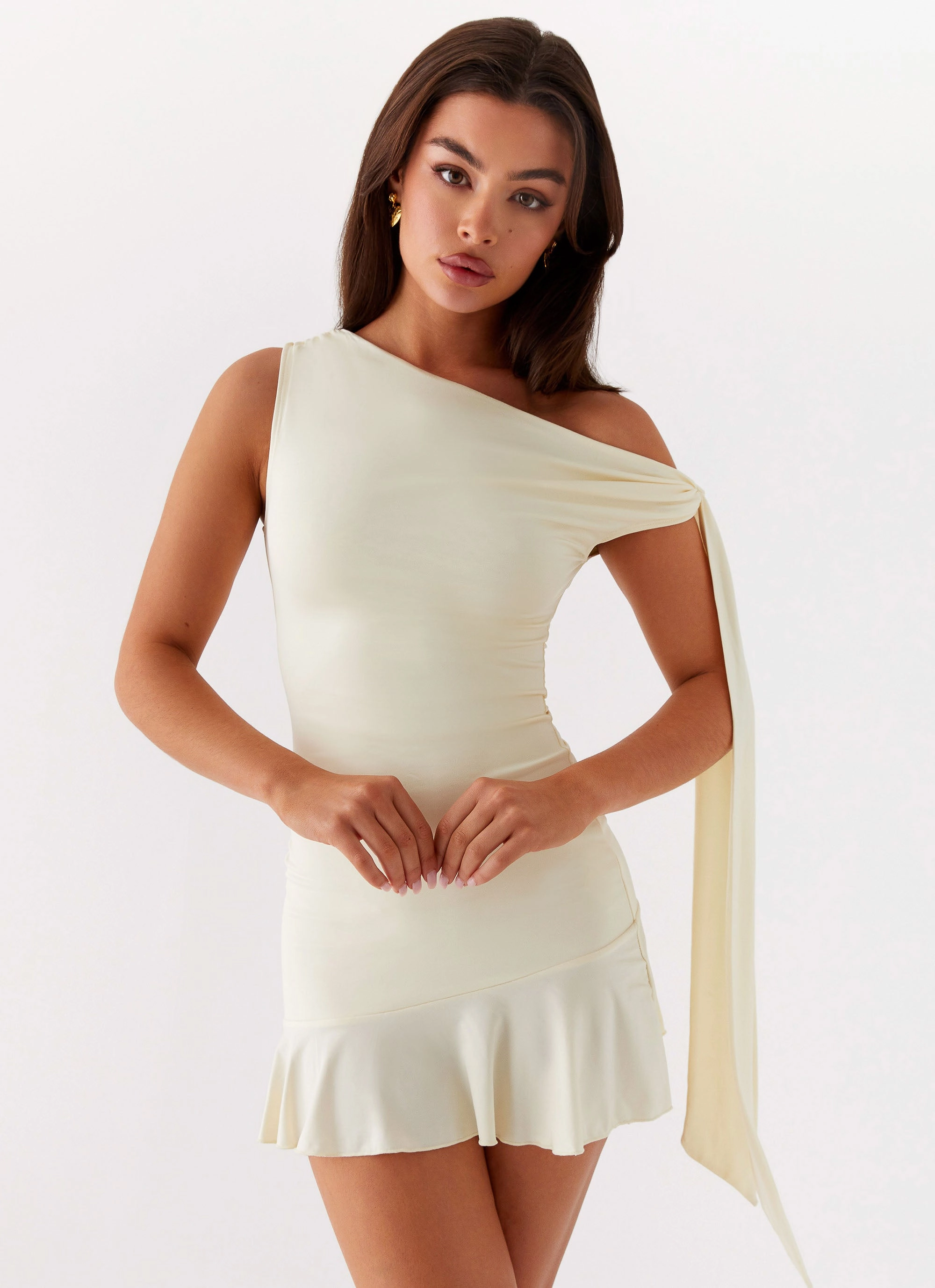 Palm House Mini Dress - Yellow All Season Daily Movement