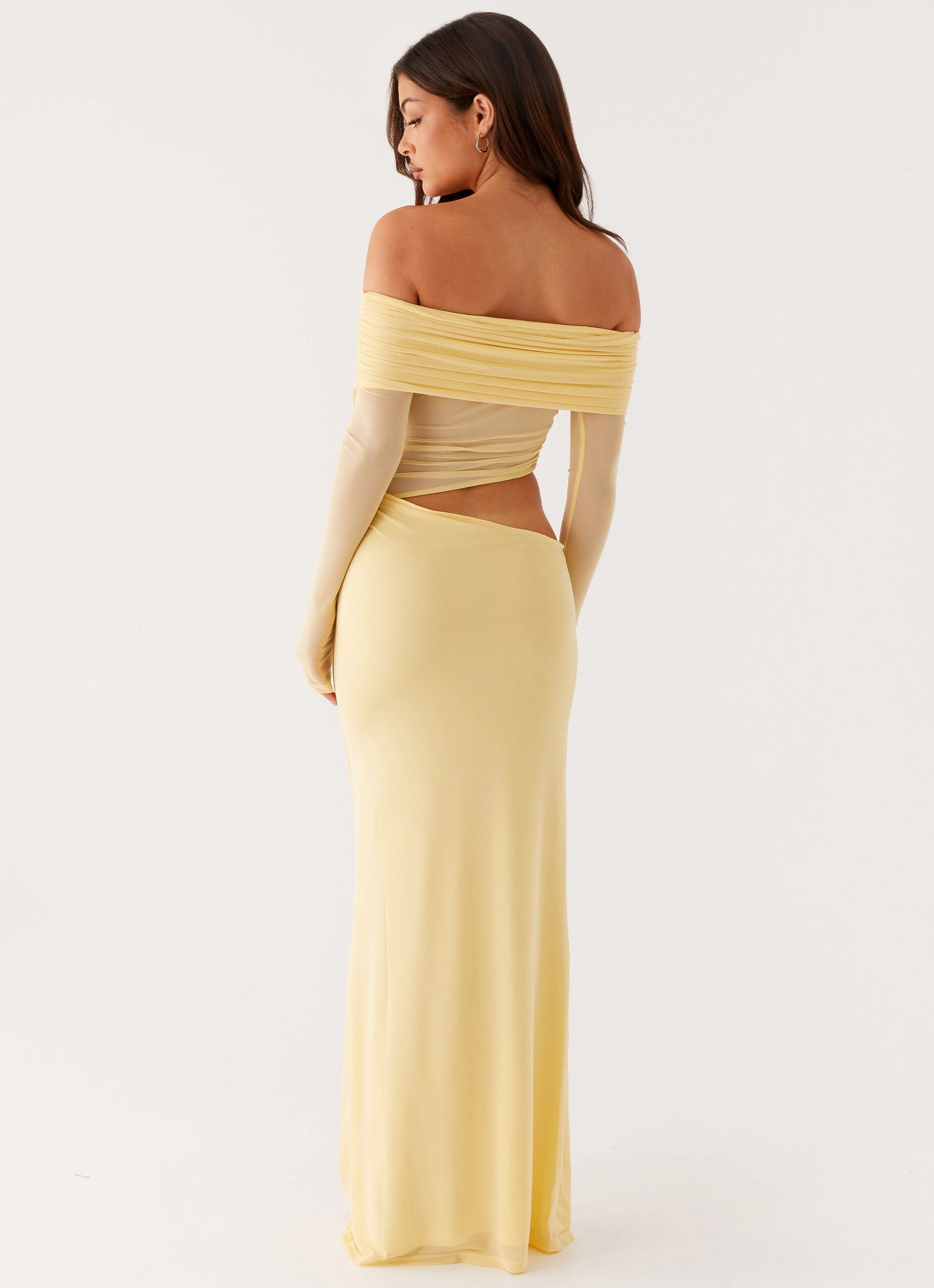 Air Layer Emery Maxi Dress - Yellow