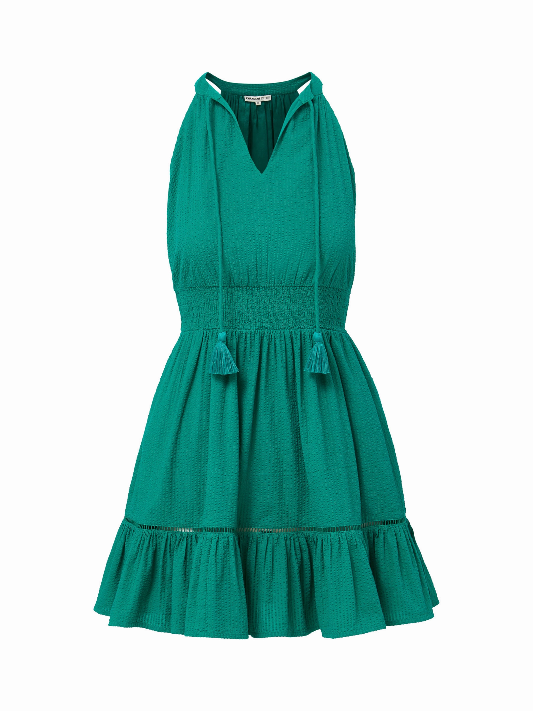 Live Soft Emma Dress In Emerald
