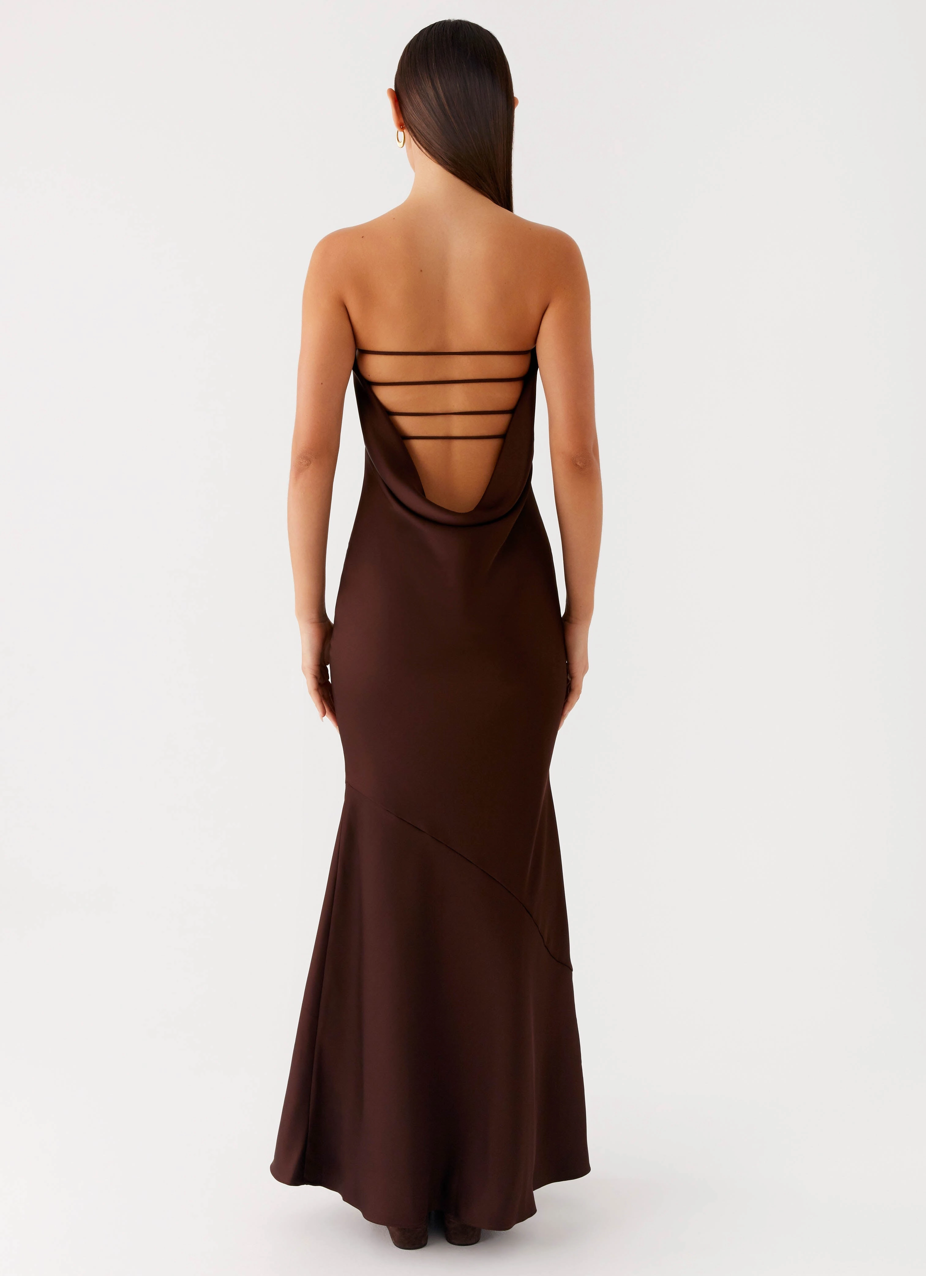 Endless Nights Maxi Dress - Chocolate Modern Staple