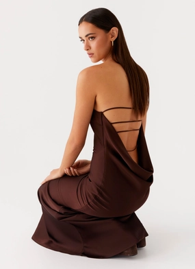 Endless Nights Maxi Dress - Chocolate Sporty Comfort Everyday-Comfort