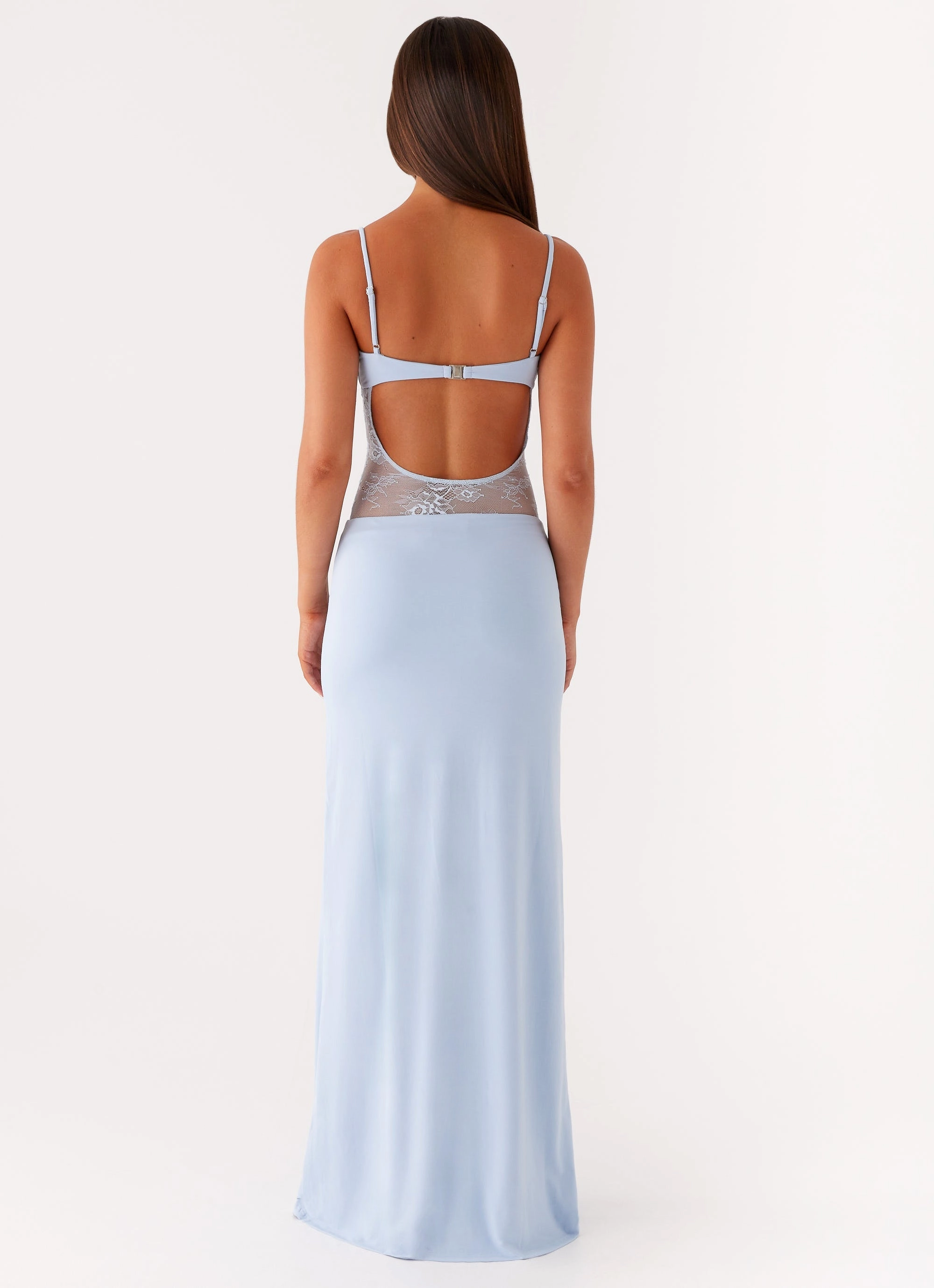 Envy Maxi Dress - Blue Fashionable Fit Shape Retention
