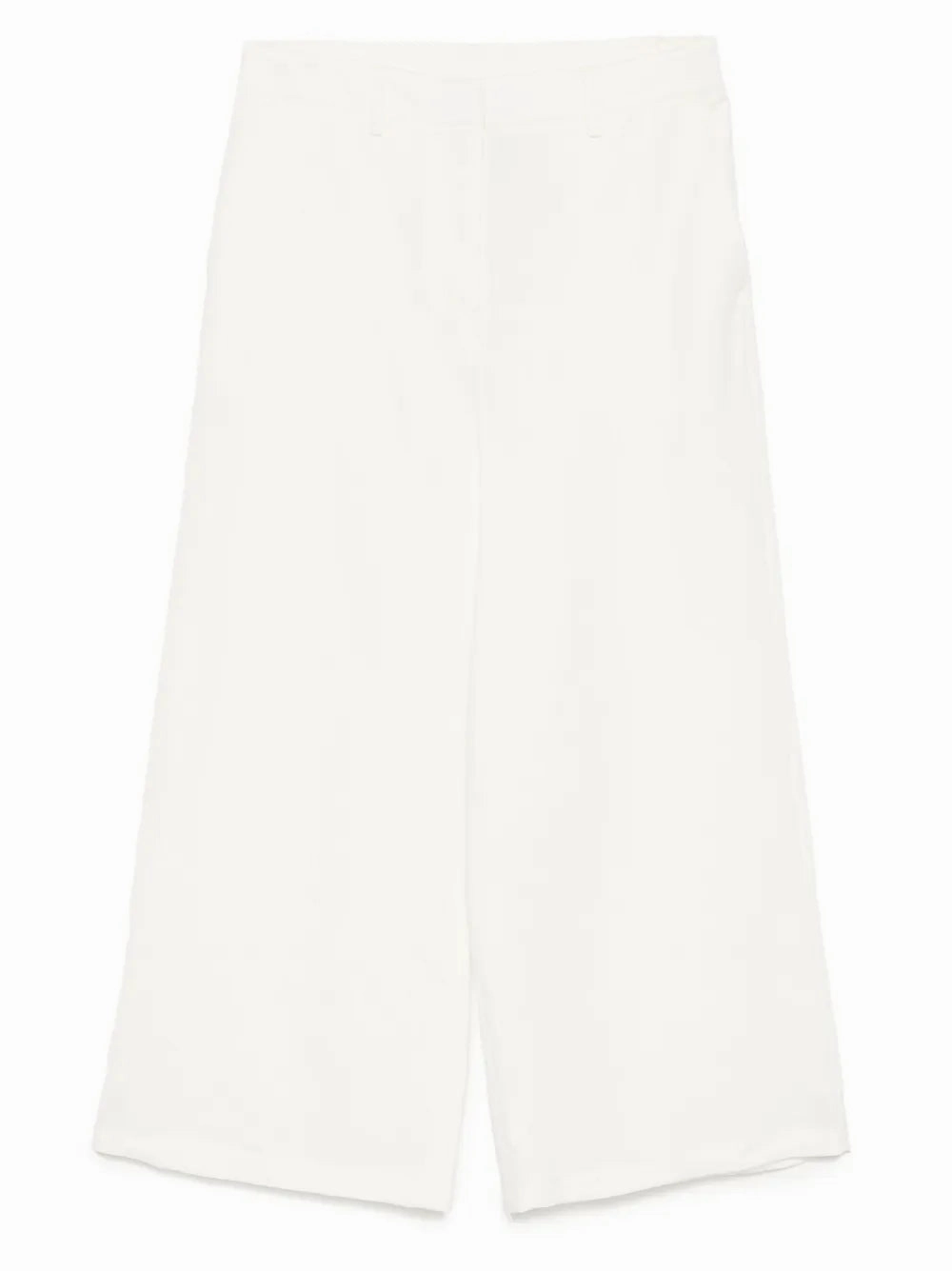 Casual Fit Cropped Howard Pant in Ivory