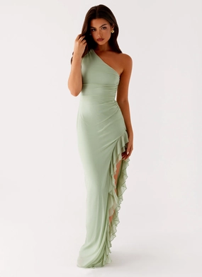 Photo Glow Clarence Maxi Dress - Sage