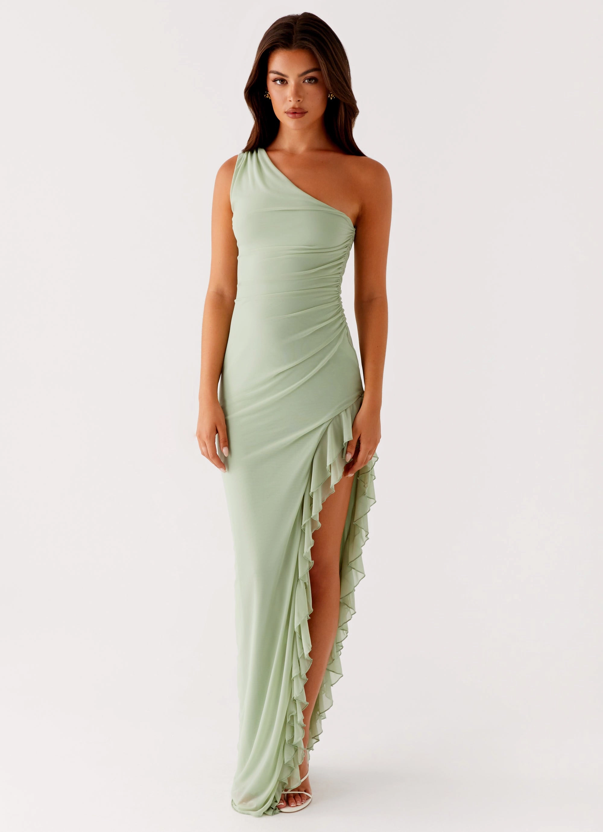 Perfect Layers Effortless Layer Wear Clarence Maxi Dress - Sage
